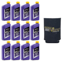 Royal Purple 10W-40 Synthetic HPS Street Motor Oil - Case of 12 Bundle with Koozie 1 Quart