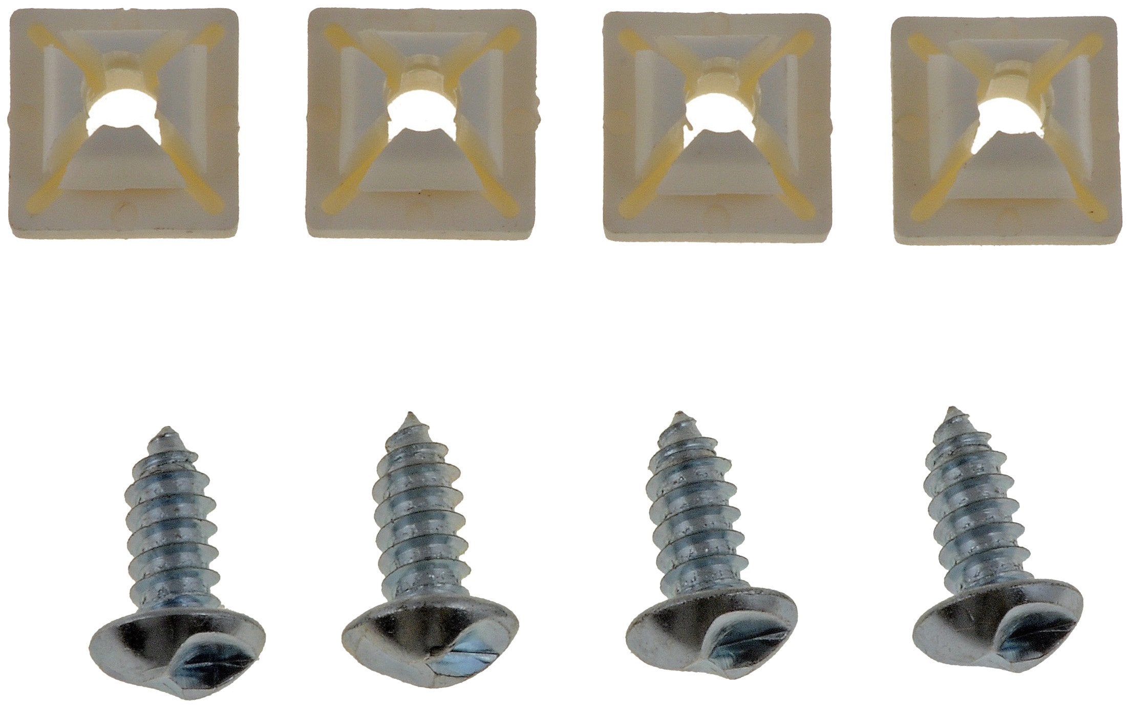 Dorman License Plate Screw Kit 49258, 4 Pack Universal Fit