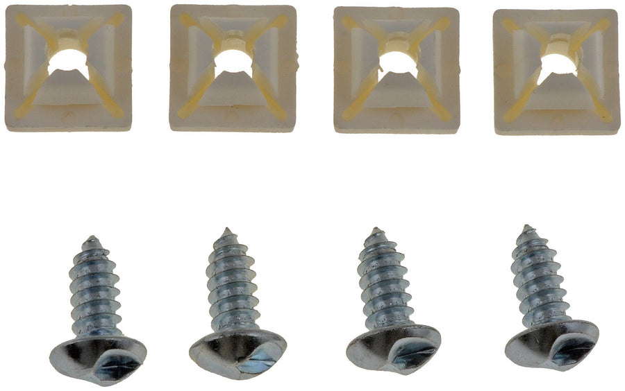 Dorman License Plate Screw Kit 49258, 4 Pack Universal Fit