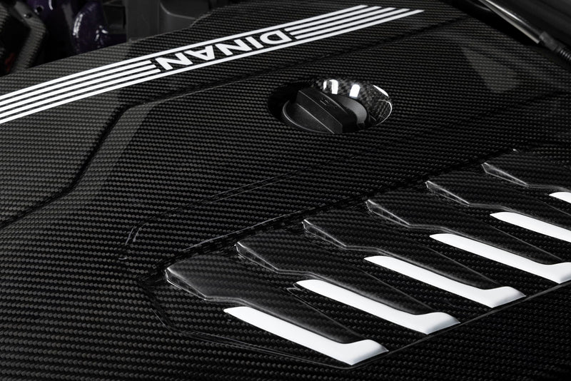 Dinan Carbon Fiber Engine Cover D590-0003 - Gloss