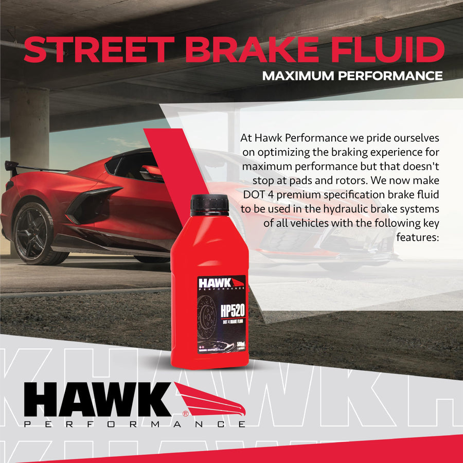 Hawk Performance Street HP520 Street Brake Fluid