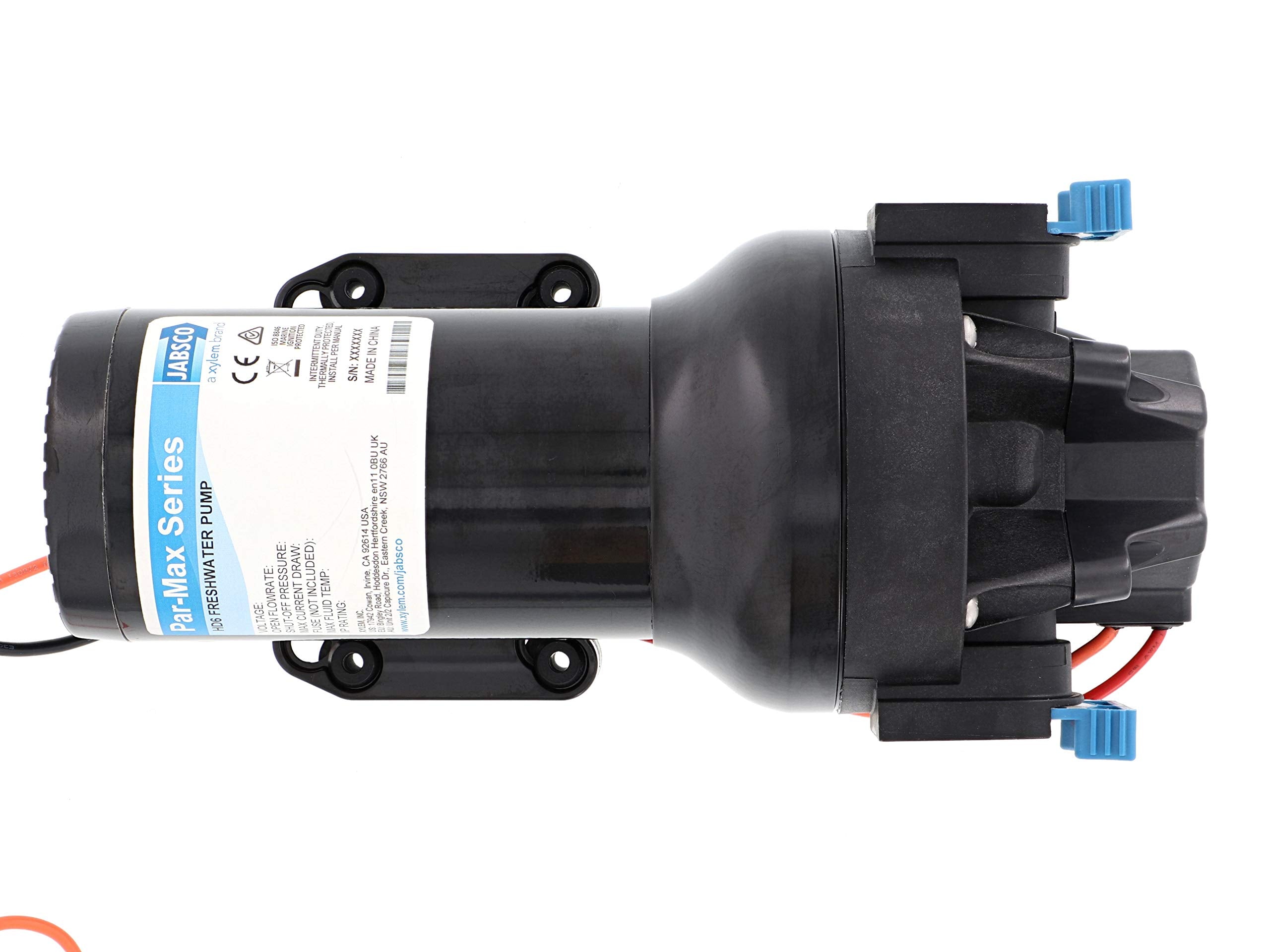 Jabsco Heavy Duty Hotshot HD6 Washdown Pump w/25' HoseCoil - 12V - 6 GPM - 70 PSI