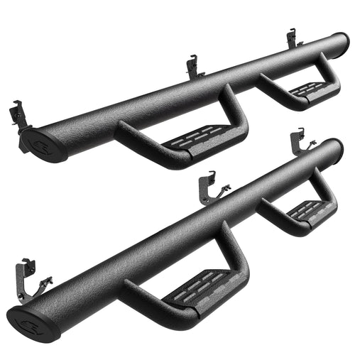 Tyger Auto Running Boards Tyger Access Compatible with 2009-2018 Dodge Ram 1500; 2010-2026 2500 3500; 2019-2024 Classic | Crew Cab | TG-AS2D24005 | Textured Black Drop Step Rail