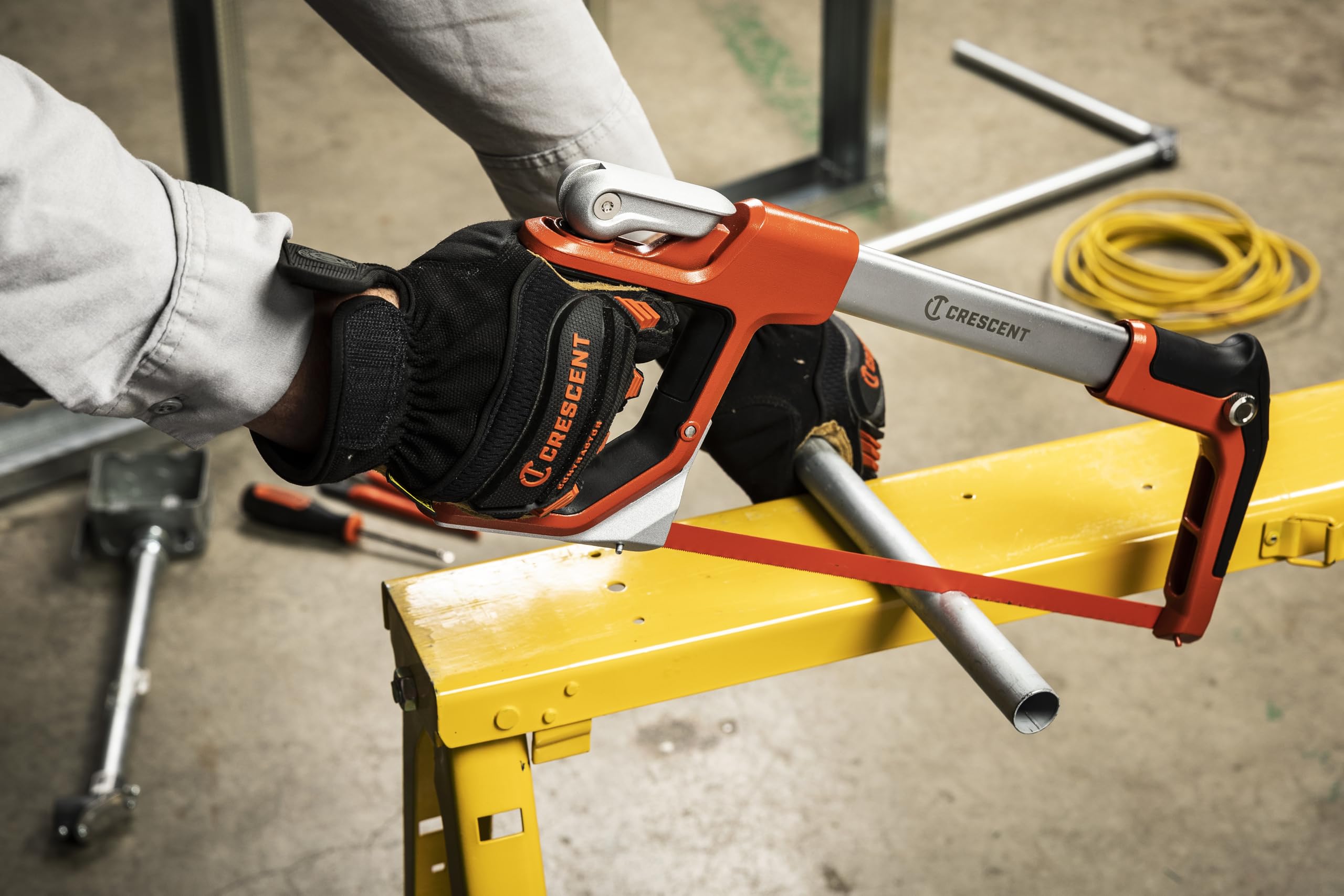 12" Crescent Tools Fast Tension Hacksaw with Dual Material Handle | CTHACK