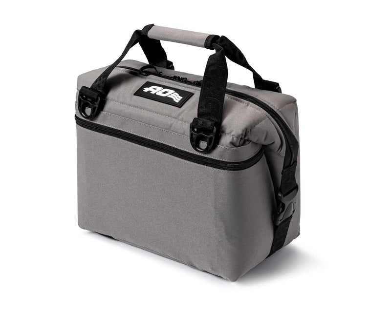 Coolers AO Original Soft-Sided Cooler Bag, Leak-Proof, Insulated, Lightweight, Charcoal, 12-Can