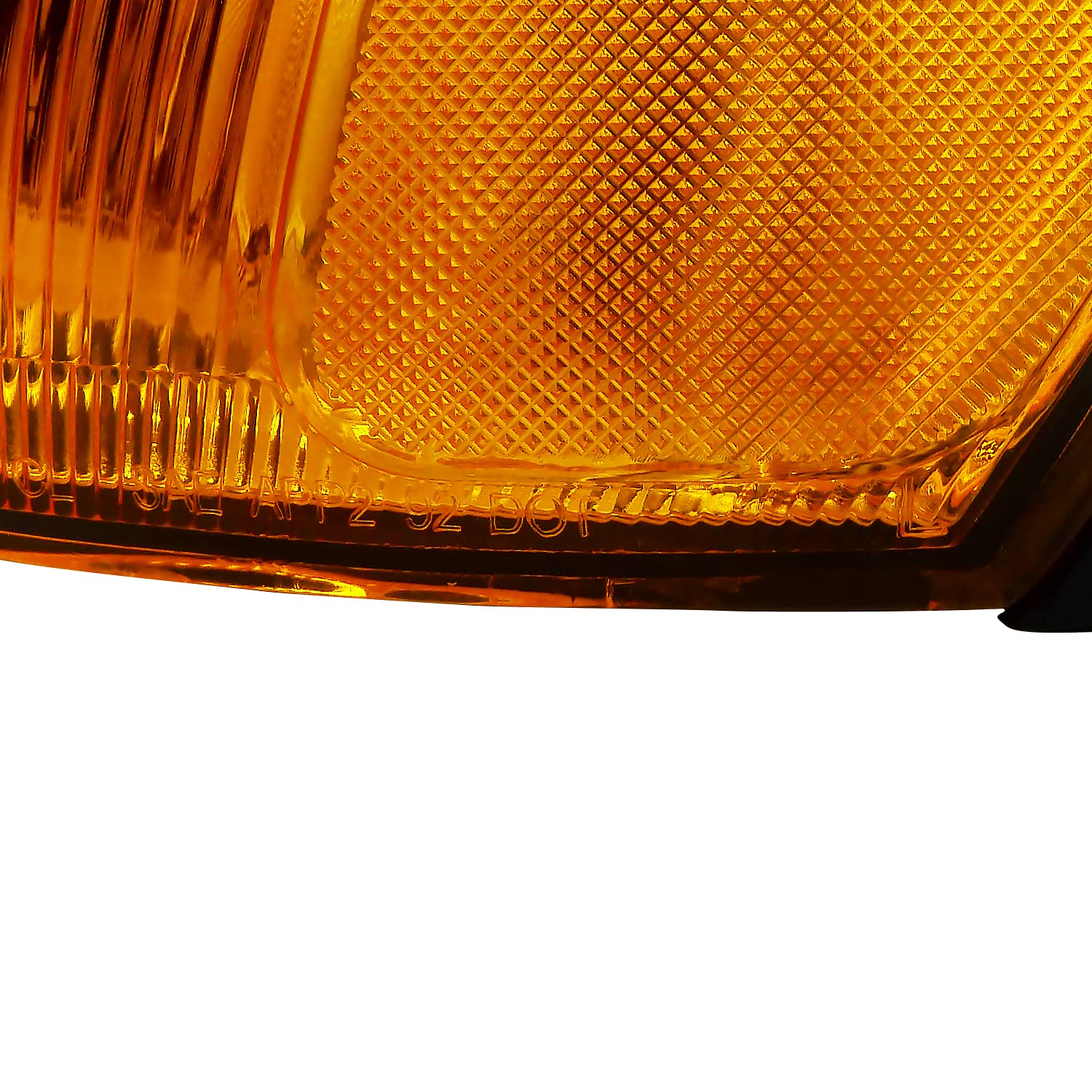 Amber Lens Corner Lights SPEC-D TUNING Compatible with 1995-2001 Subaru Impreza L+R Pair Assembly