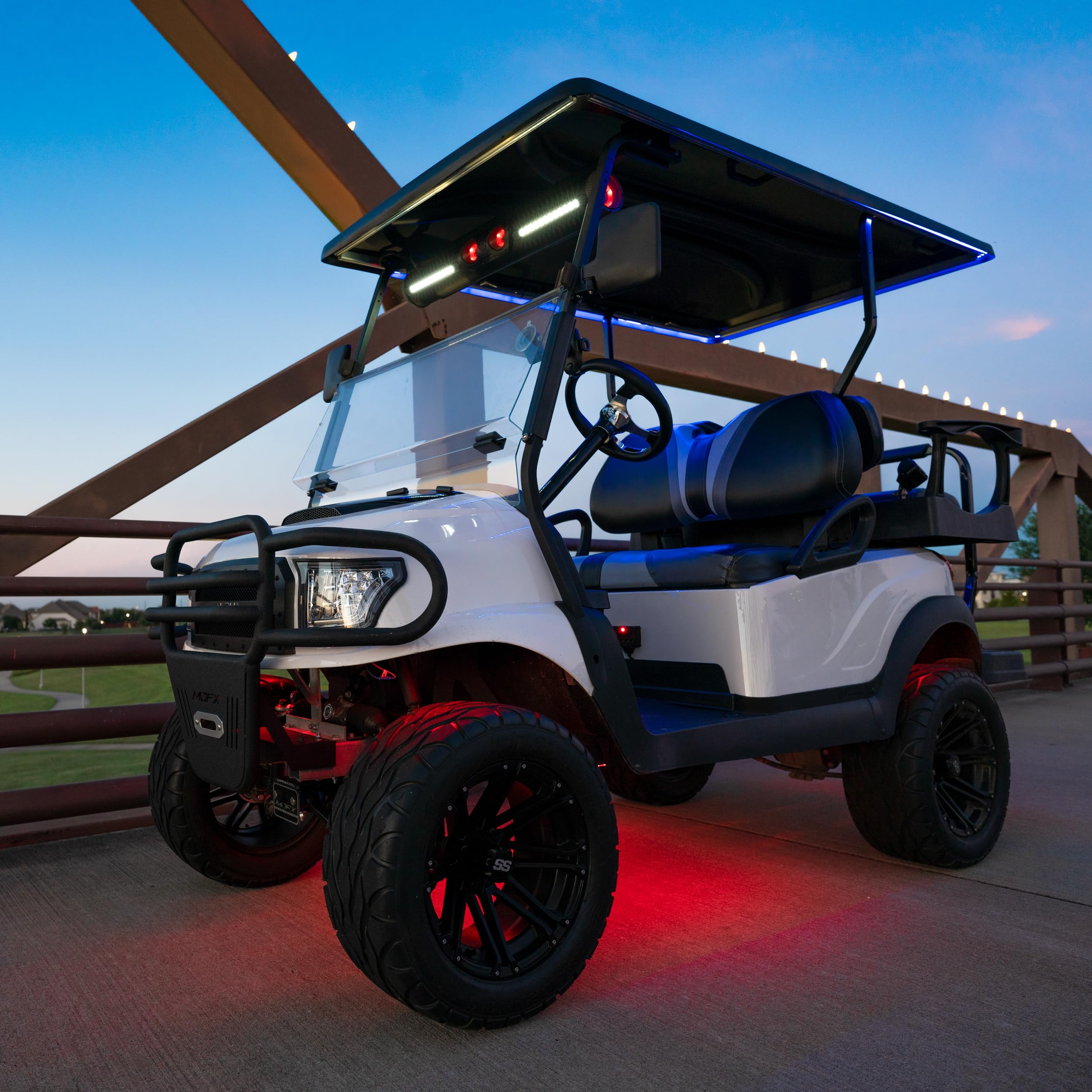 ExtremeStrip by ECOXGEAR SoundExtreme 2/4 Seat Golf Cart Underglows Waterproof Dirt Proof LEDCast Compatible LED Accent Lighting