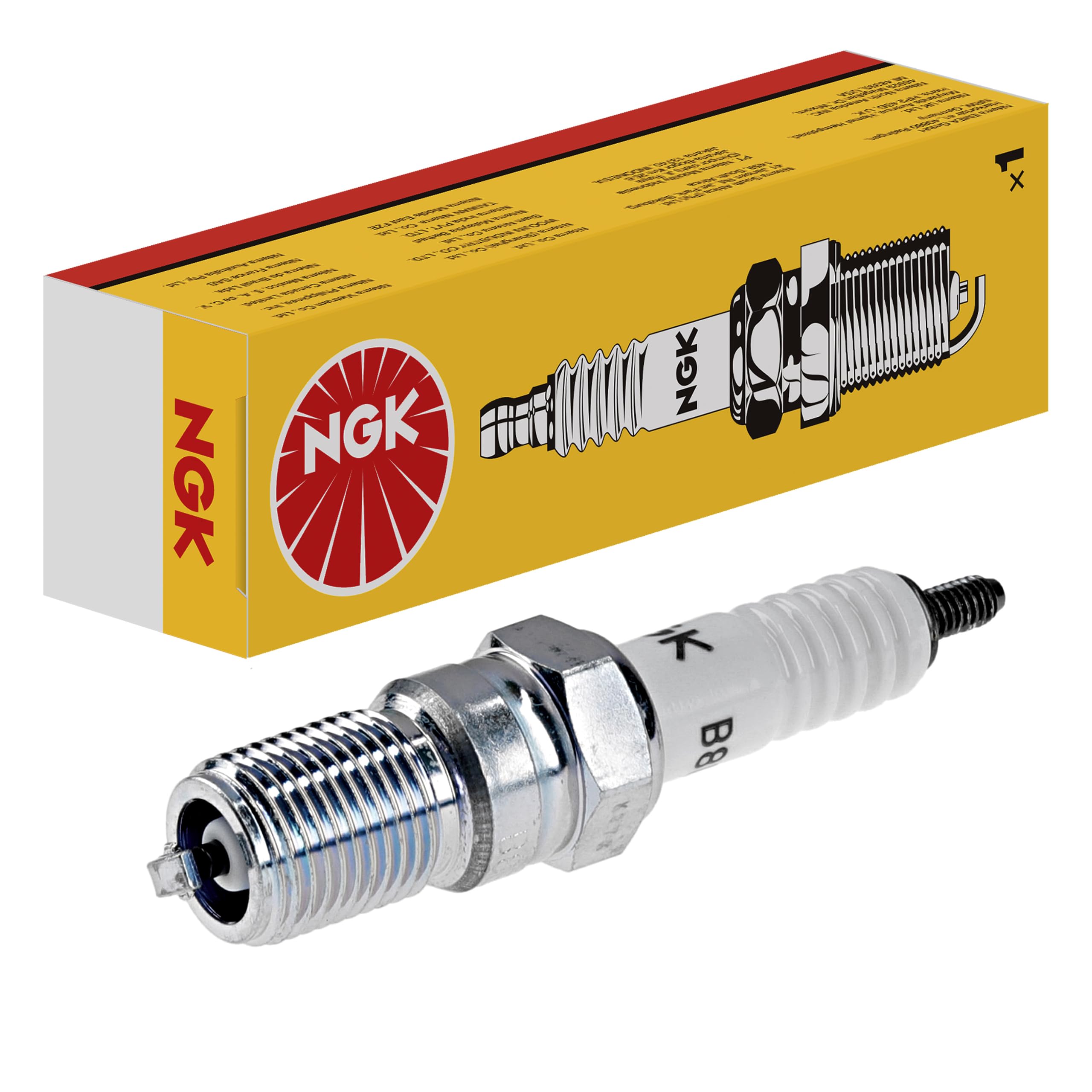 B8EFS NGK (1049) Standard Spark Plug, Pack of 1