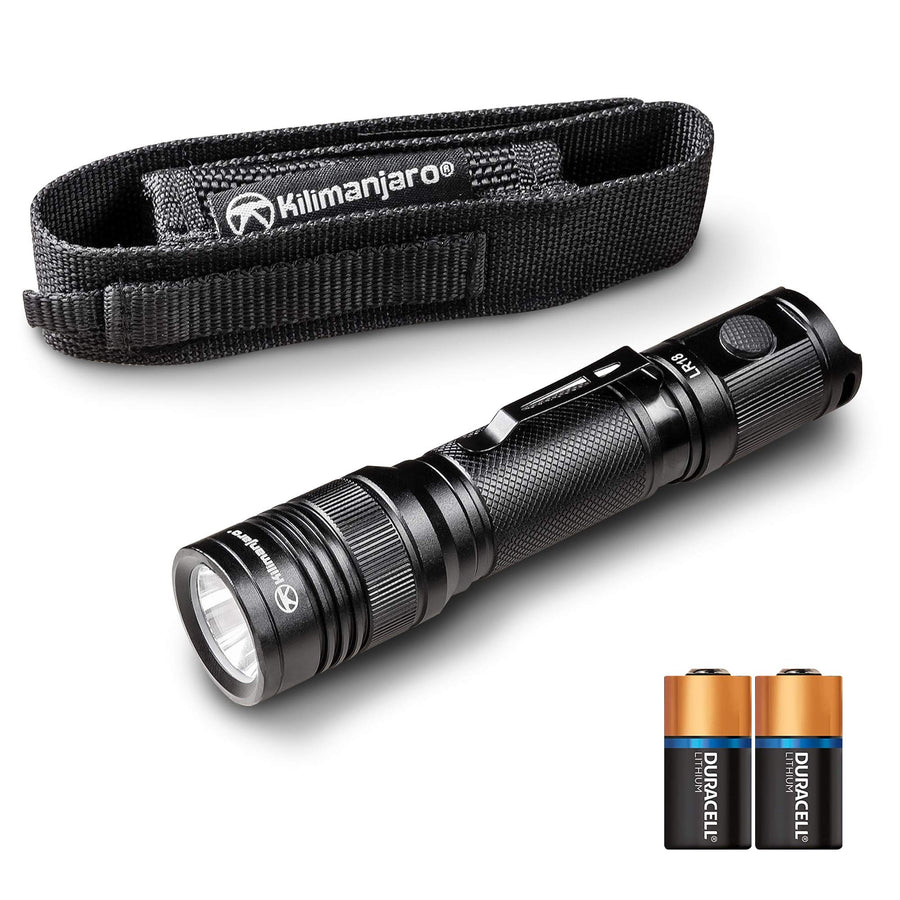 Tactical Flashlight Kilamanjaro 910256 with Pouch (1000 lm)