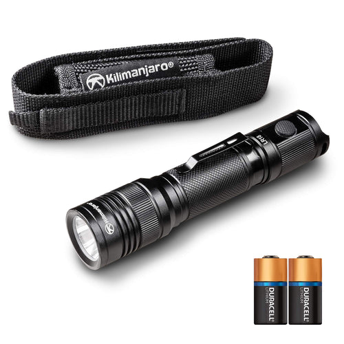Tactical Flashlight Kilamanjaro 910256 with Pouch (1000 lm)
