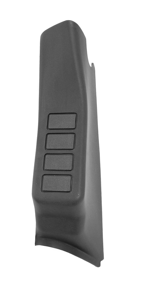 Rugged Ridge | A-Pillar Switch Pod Kit, 4 Switches, Black, LHD | 17235.58 | Fits 2011-2018 Jeep Wrangler JK