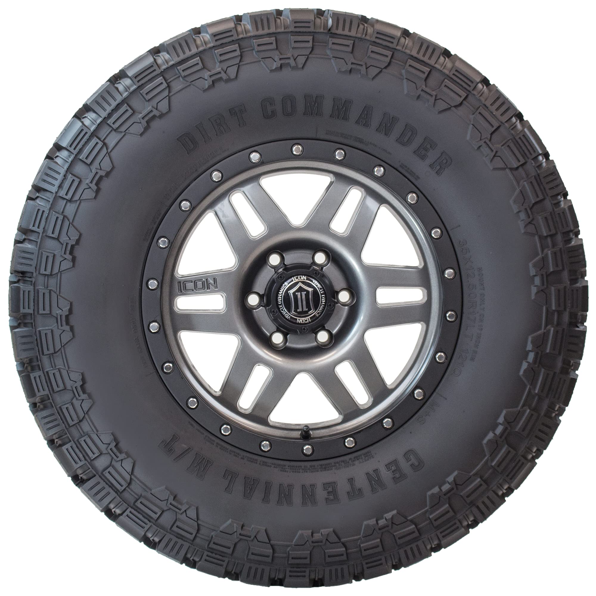 Dirt Commander Centennial M/T Mud Tire - LT235/75R15 104/101Q C (6 Ply)