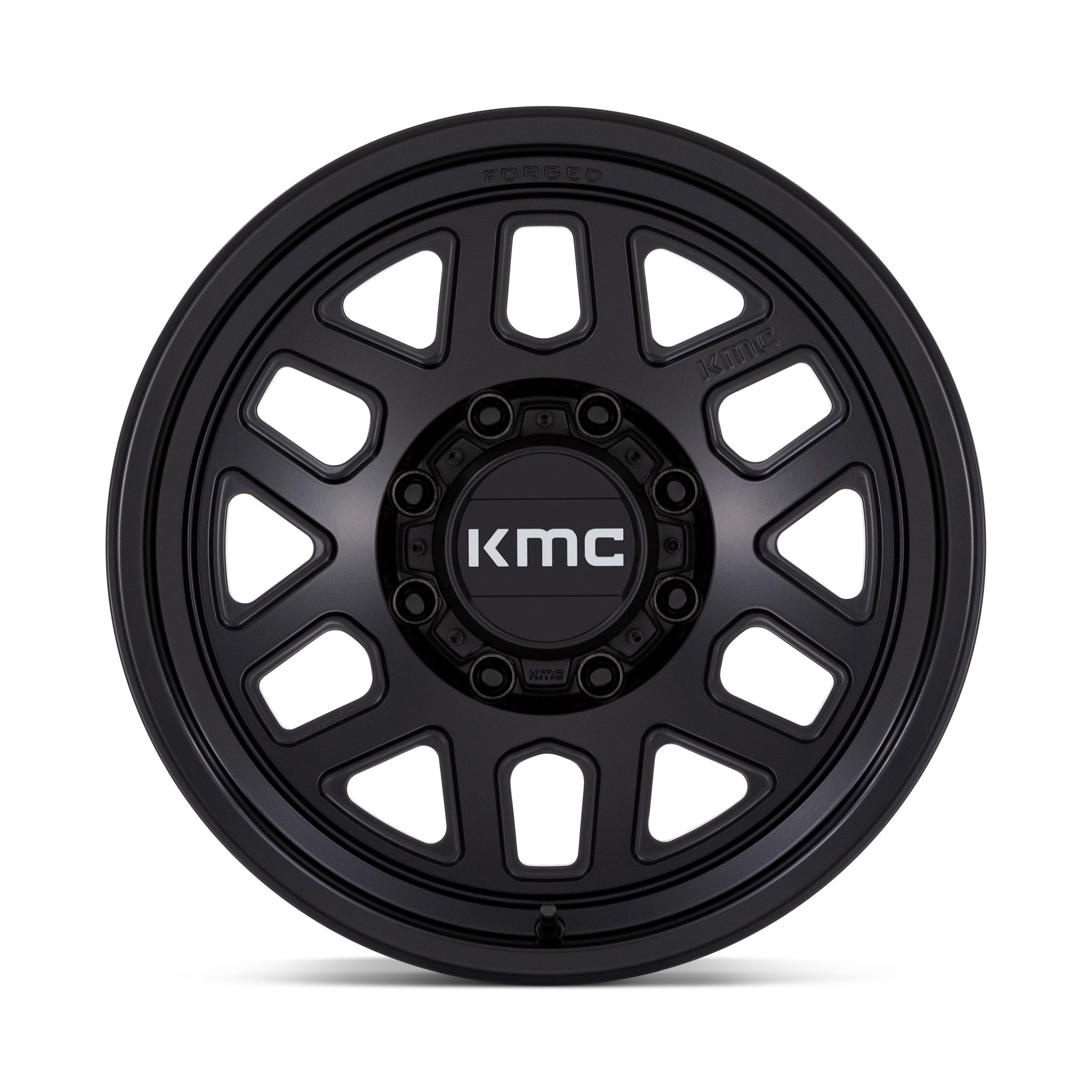 KMC Wheels FORGED MESA MONOBLOCK 18X9 8X6.55 0mm SATIN BLACK - KM451MX18908000