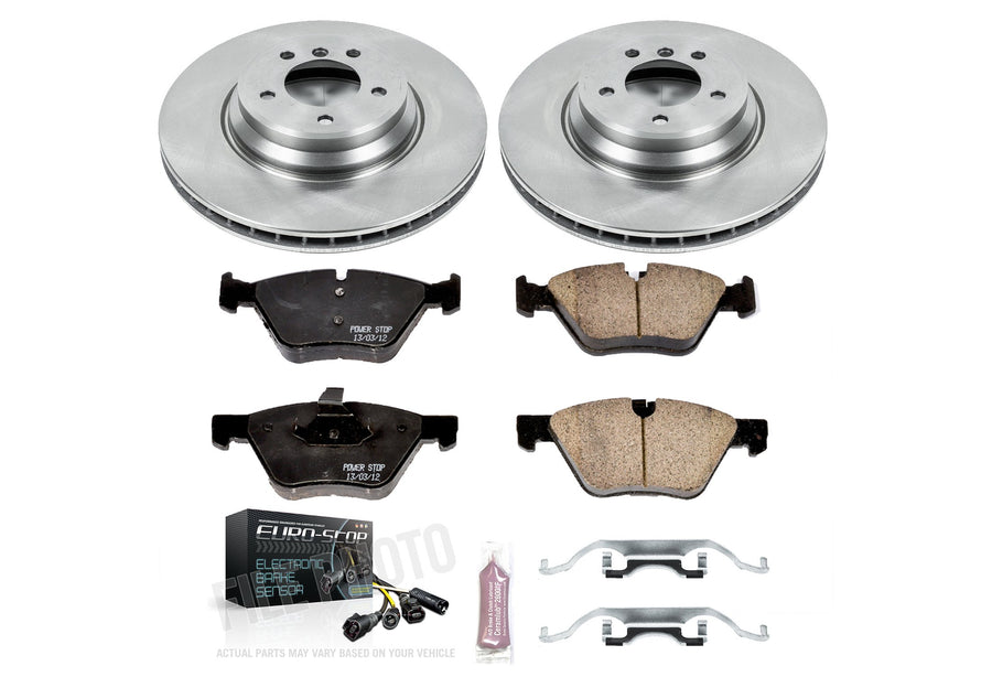 Power Stop Autospecialty KOE6922 Front Replacement Brake Kit-OE Brake Rotors & Ceramic Brake Pads