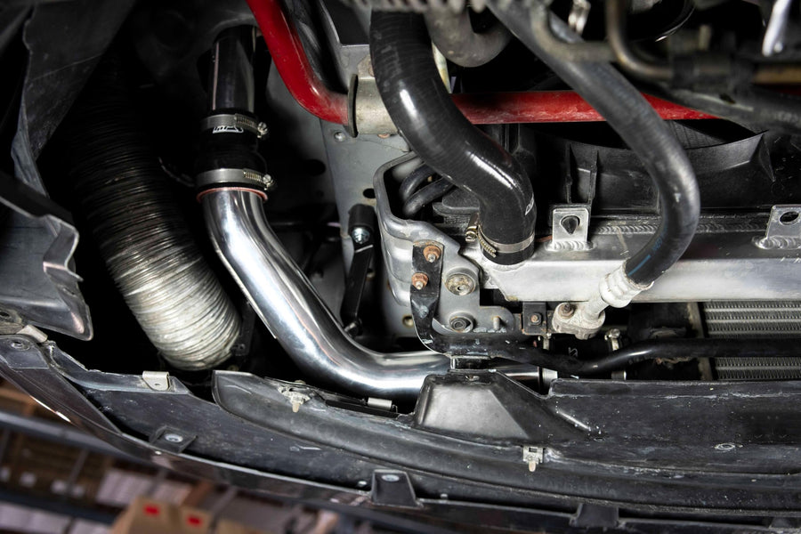 HPS Intercooler Charge Pipe Kit Polish Lower Hot Side and Cold Side Compatible for 2004-2005 Mazda Mazdaspeed Miata 1.8L Turbo, 17-152P