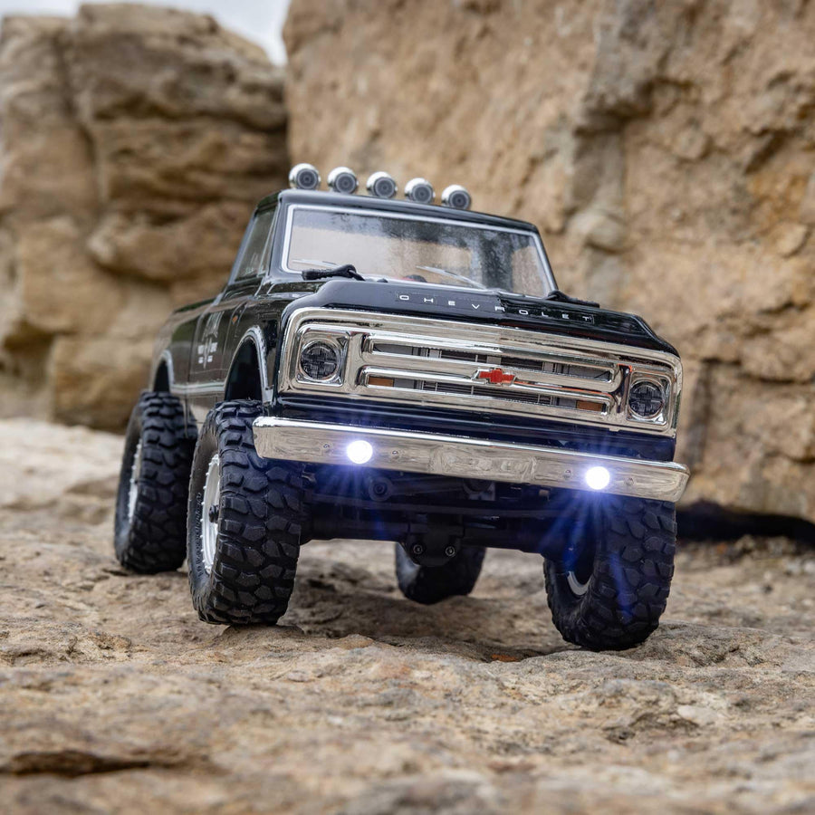 Axial 1/24 RC Truck SCX24 1967 Chevrolet C10 4WD RTR (Comes with Everything Needed to Run), Black, AXI00001V2T4