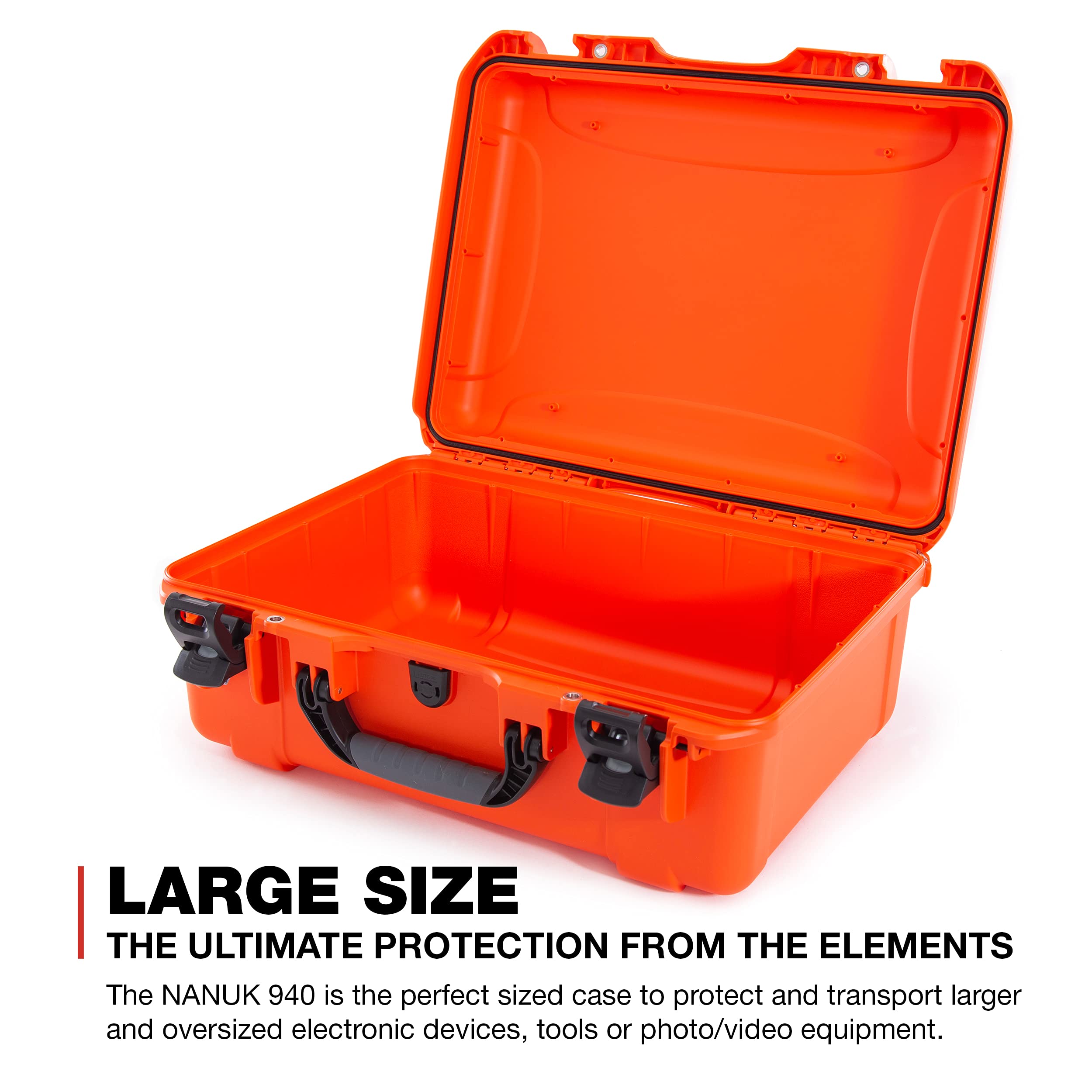 Orange Nanuk 940 Waterproof Hard Case