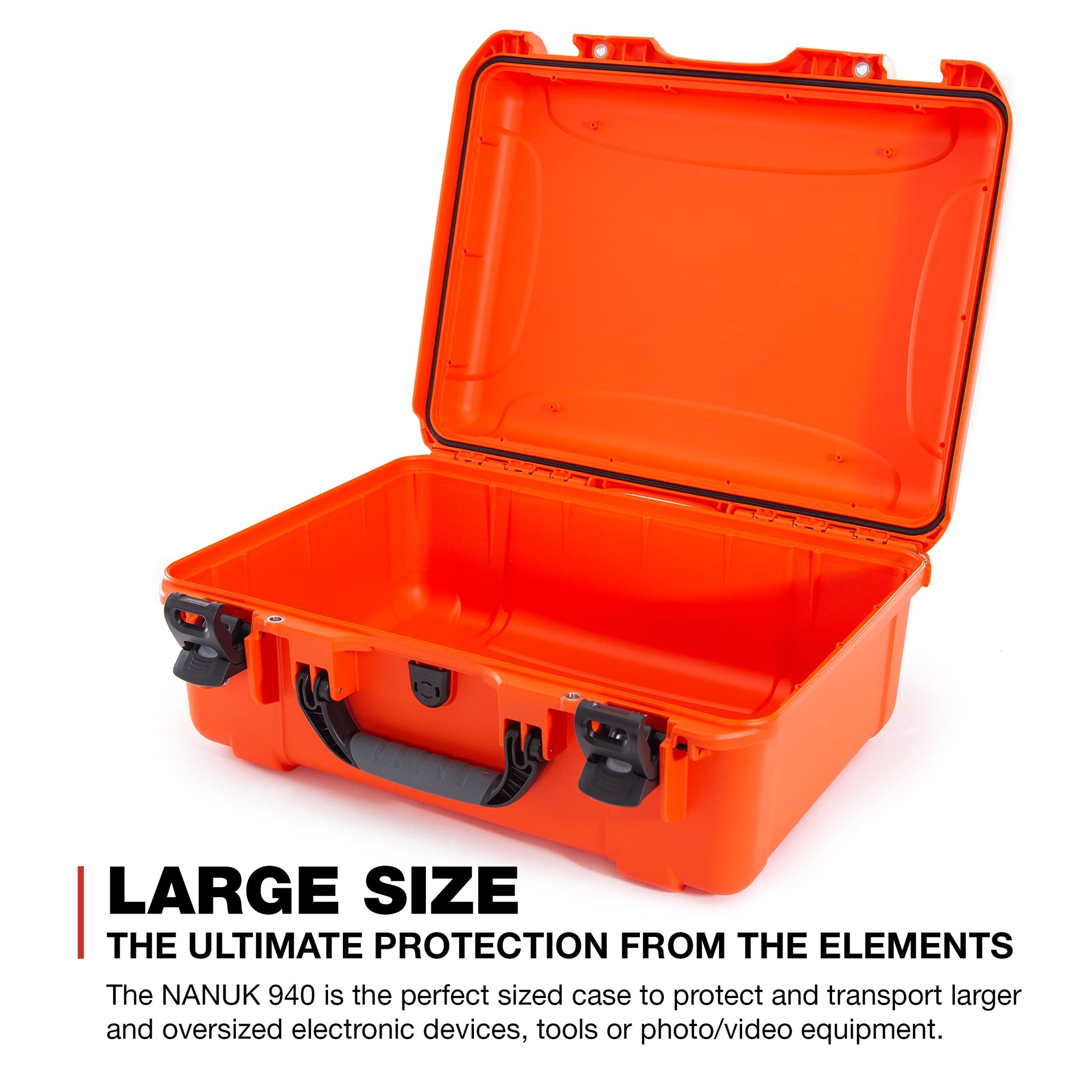 Orange Nanuk 940 Waterproof Hard Case