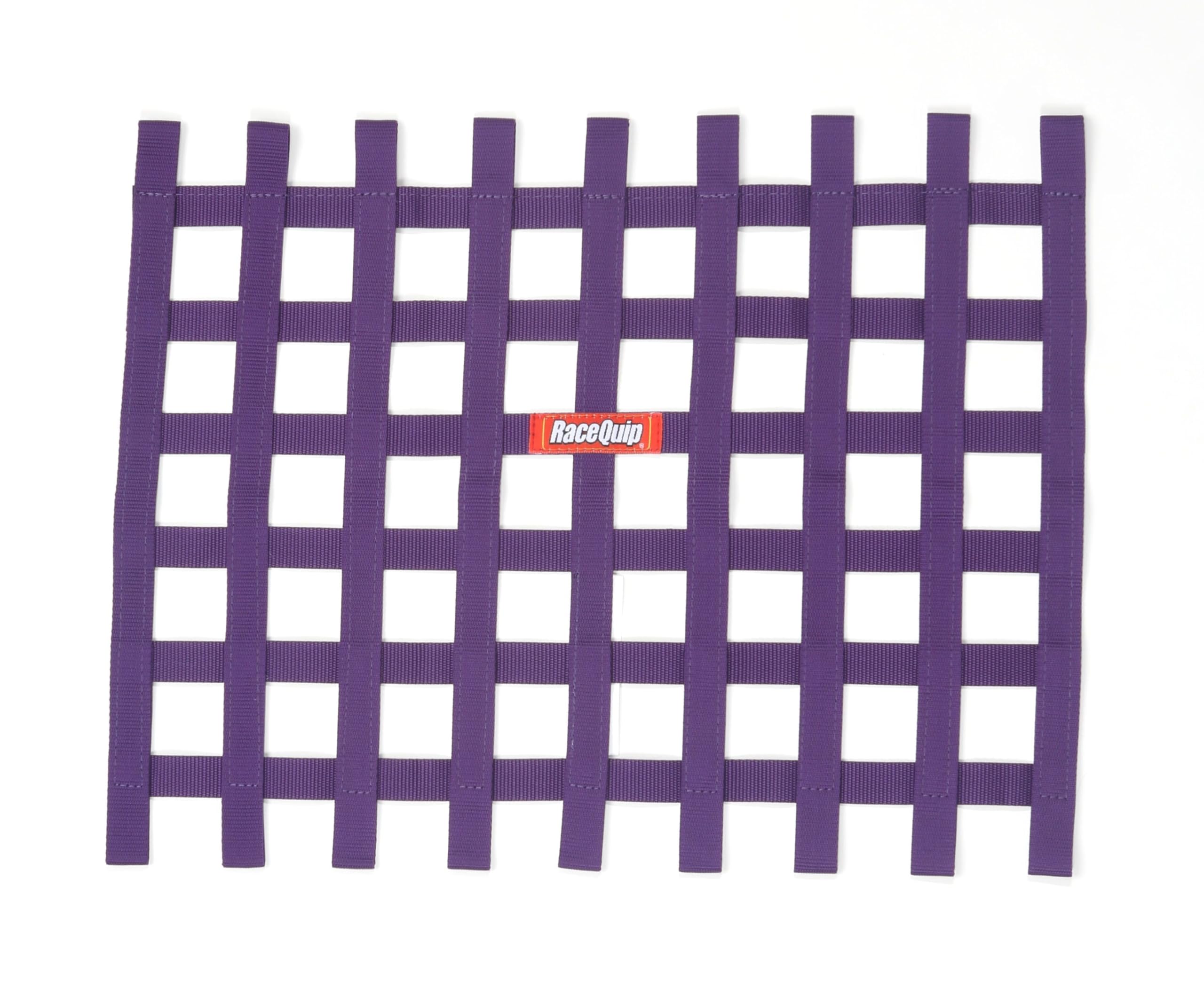 Window Net RaceQuip® 721055RQP - 1 in Webbing - 24 x 18 in Rectangle - Purple