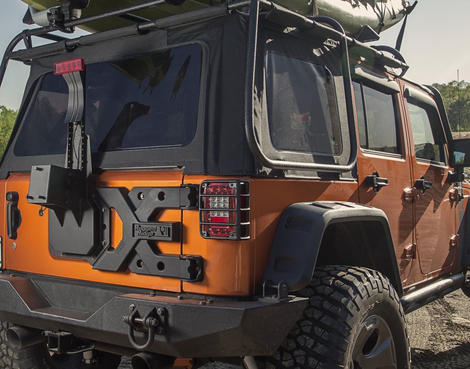 Heavy Duty Rugged Ridge HD Tire Carrier Kit | Black, | 11546.50 | Fits 2007-2018 Jeep Wrangler JK