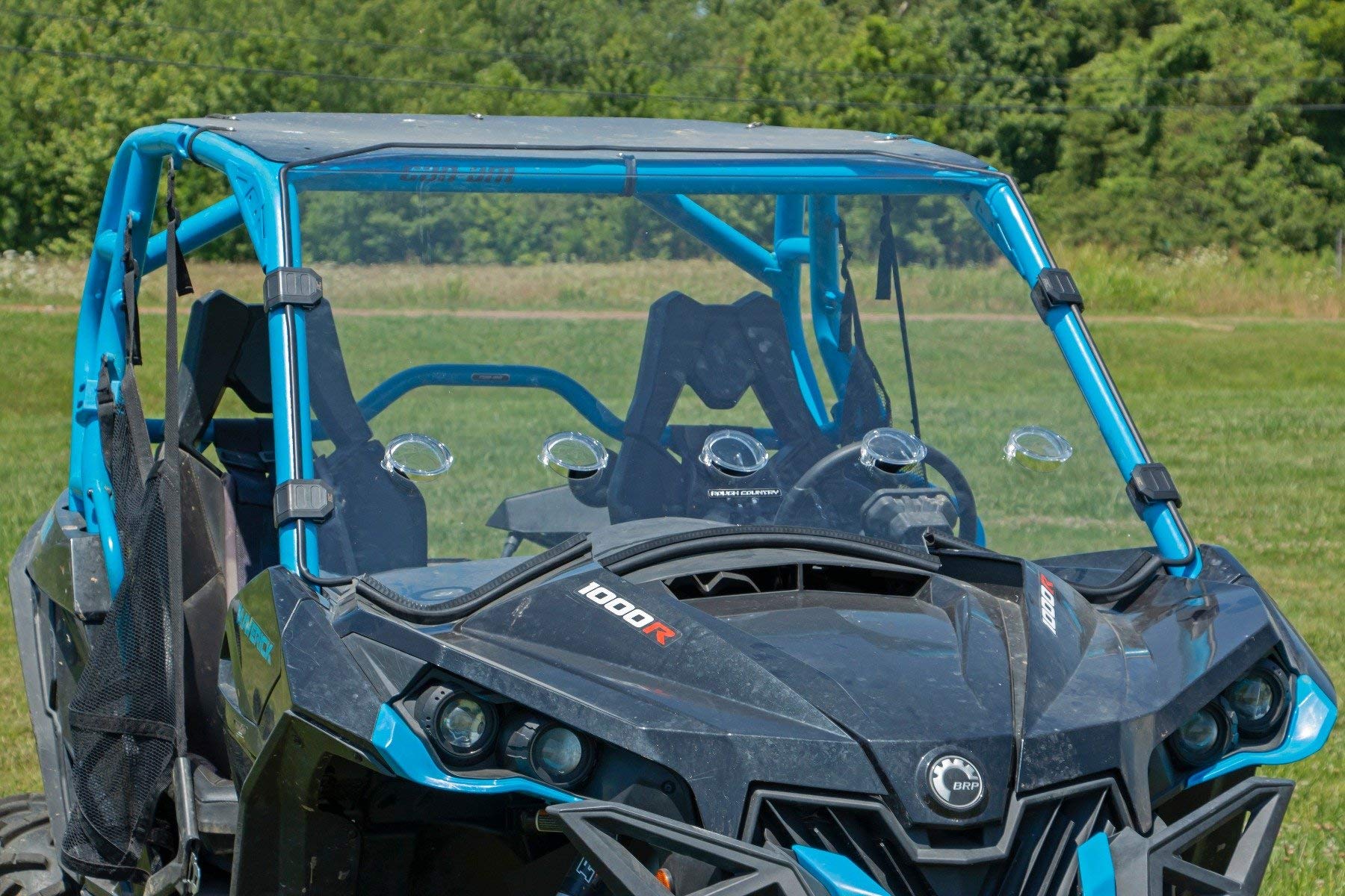 Full Front Vented Windshield Rough Country for Can-Am Maverick - 98231830
