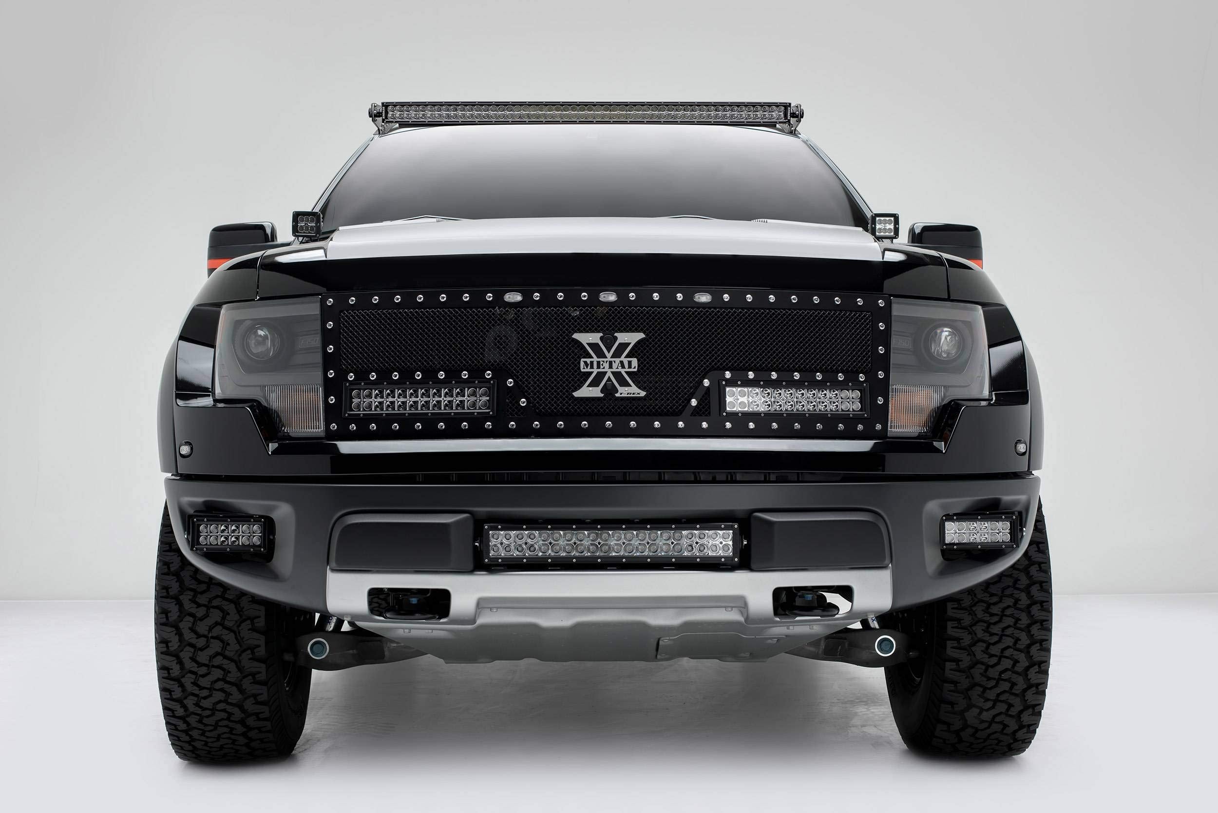 ZROADZ 2010-2014 FORD Z325661 F150-RAPTOR Black Front Bumper LED Bracket