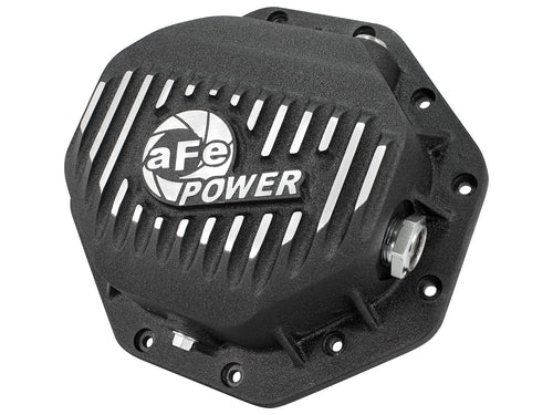aFe POWER Rear Differential Cover Pro Series Black w/Machined Fins - #46-70272 - Dodge 1500 94-18/ RAM EcoDiesel 14-22 (Corporate 9.25-12)