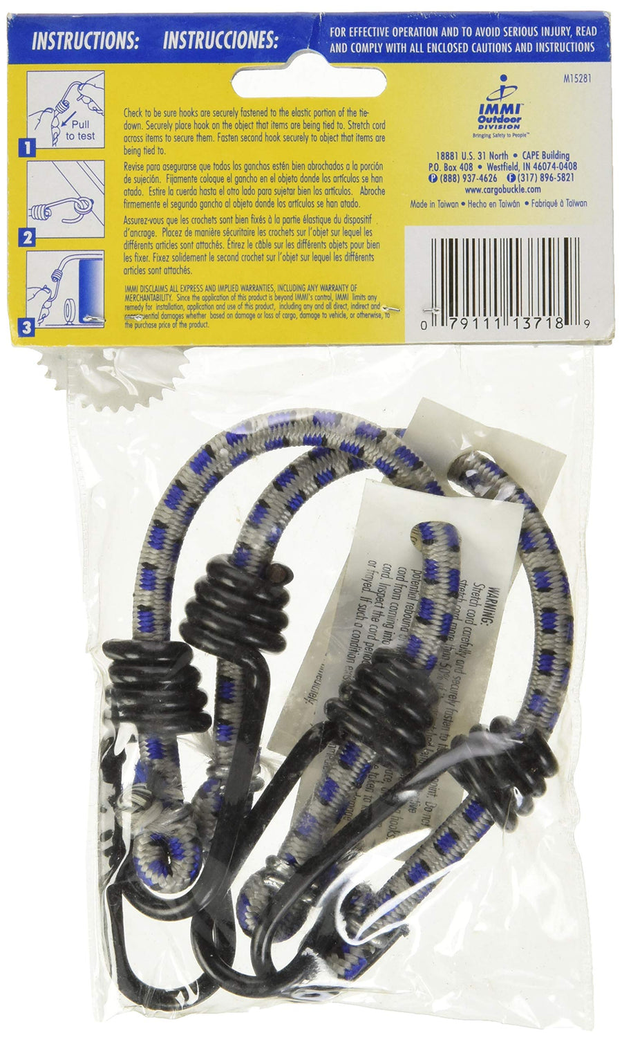 Stretch Cord CargoBuckle F13718, 2-Pack