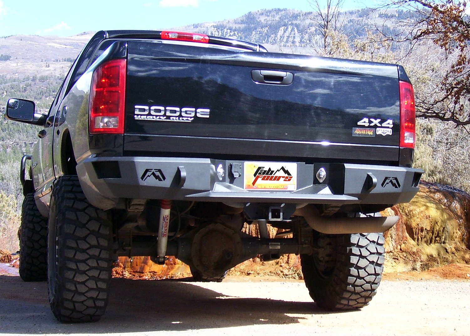 Black Fab Fours DR03W10501 Bumper