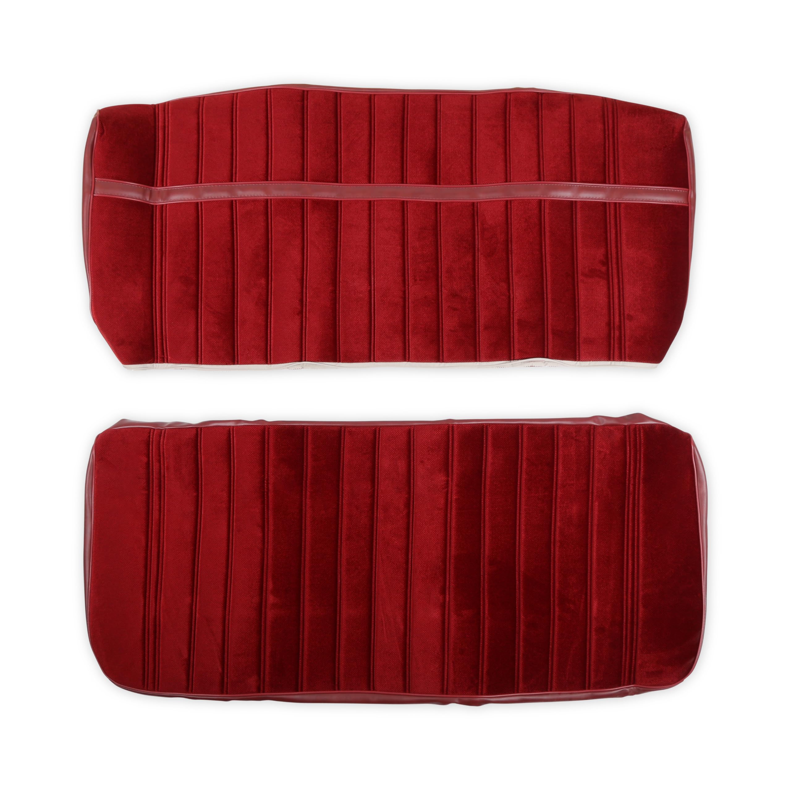05-291 Brothers Trucks Seat Upholstery Cloth/Vinyl - Maroon/Burgundy