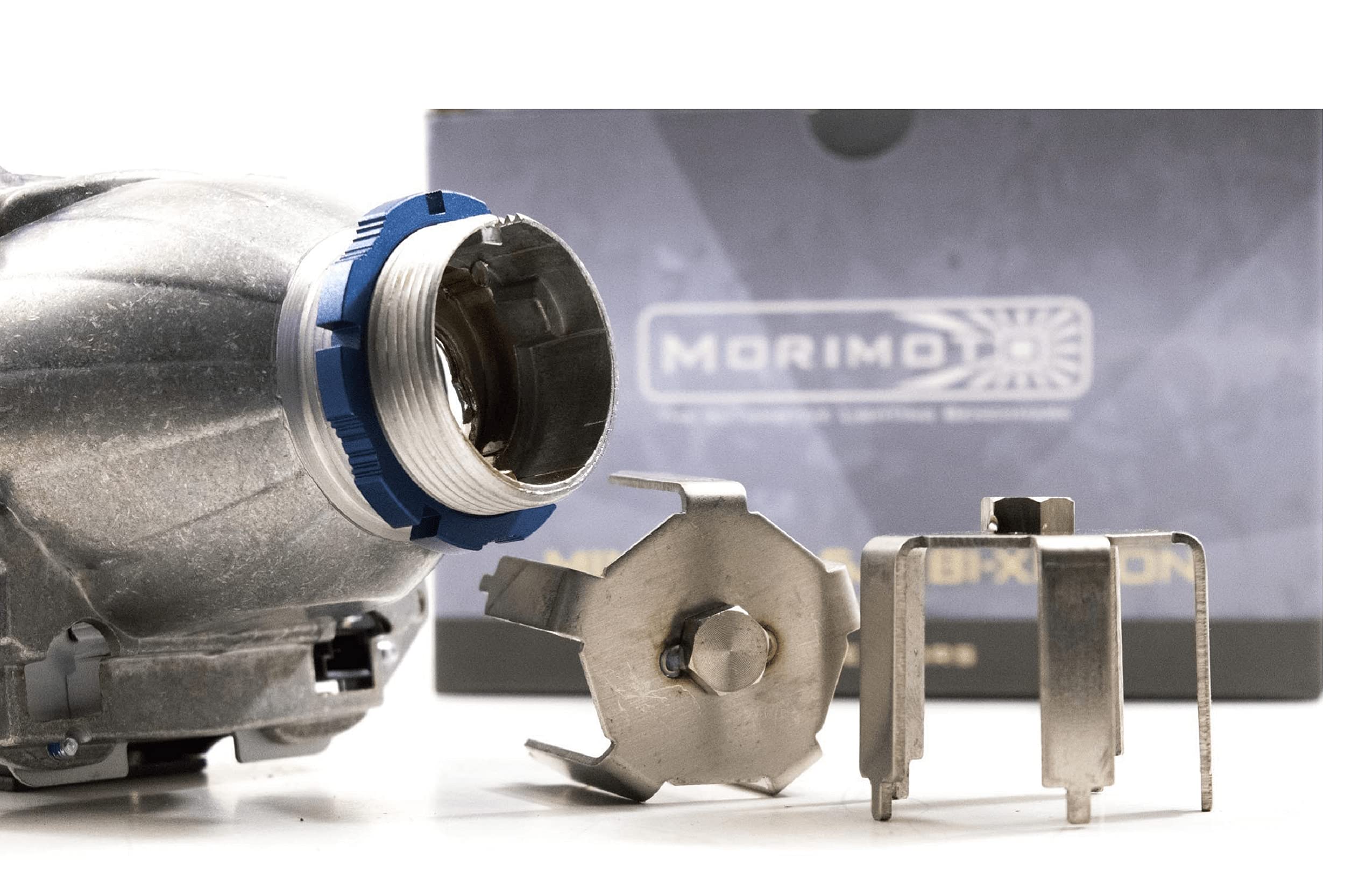 Lock Ring Morimoto for Mini D2S 5.0 (Blue) (1x SP36)