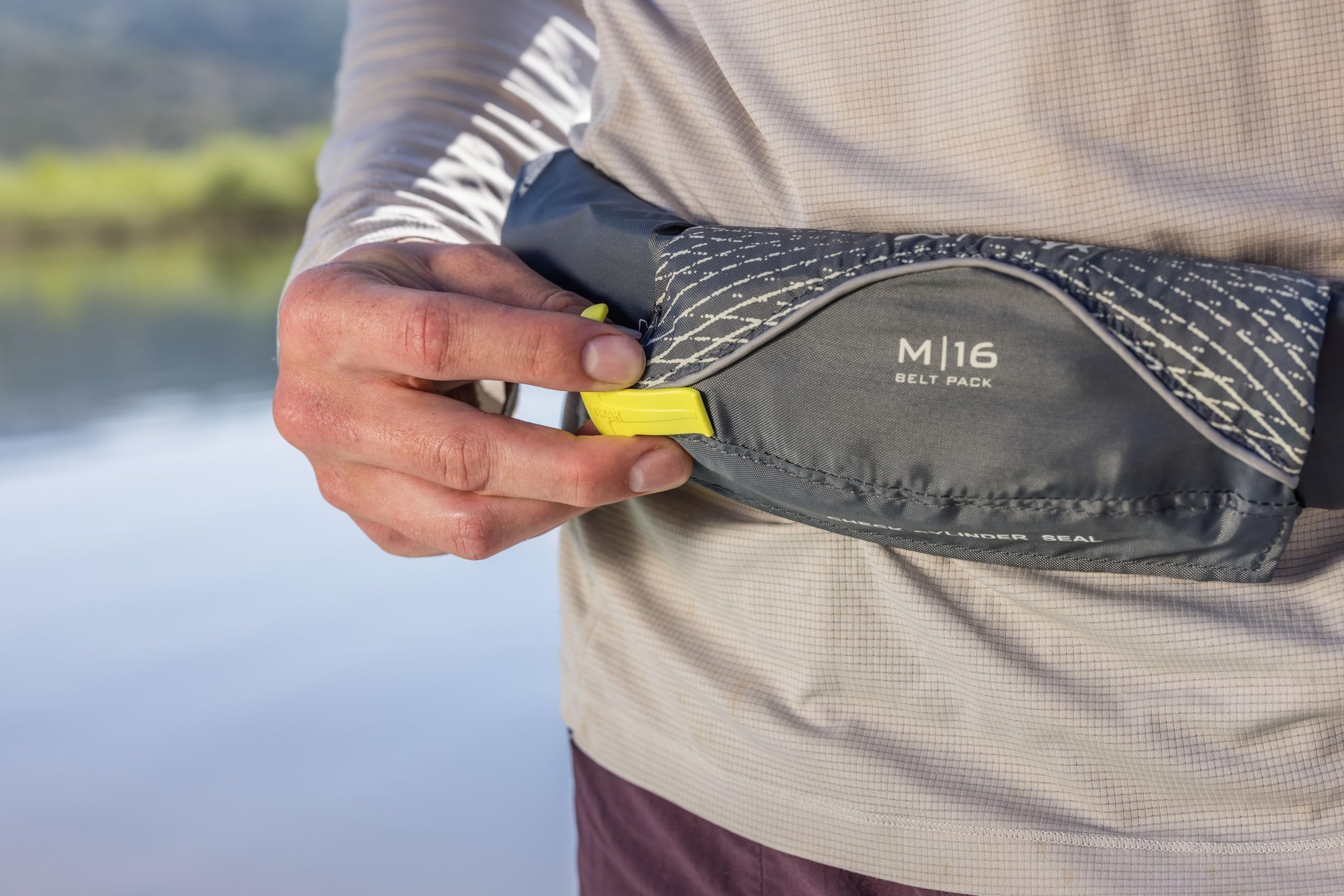 Onyx Manual Inflatable M-16 Belt Pack, U.S. Coast Guard Approved, Low Profile, Compact Design, Approved for users 16 years and older; and over 80 pounds