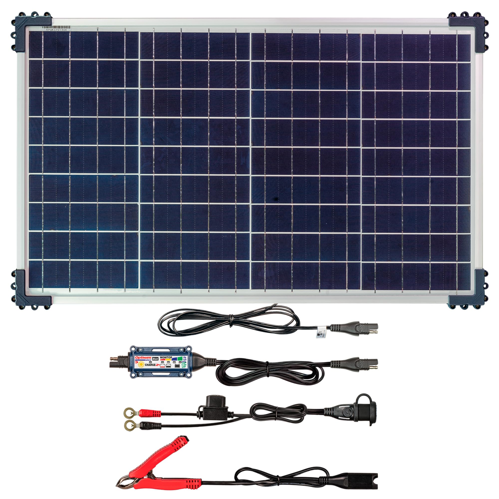 Solar Optimate Duo 40W, TM522-D4, 6-Step 12V / 12.8V 3.3A Weatherproof Charger & Battery Saving Maintainer