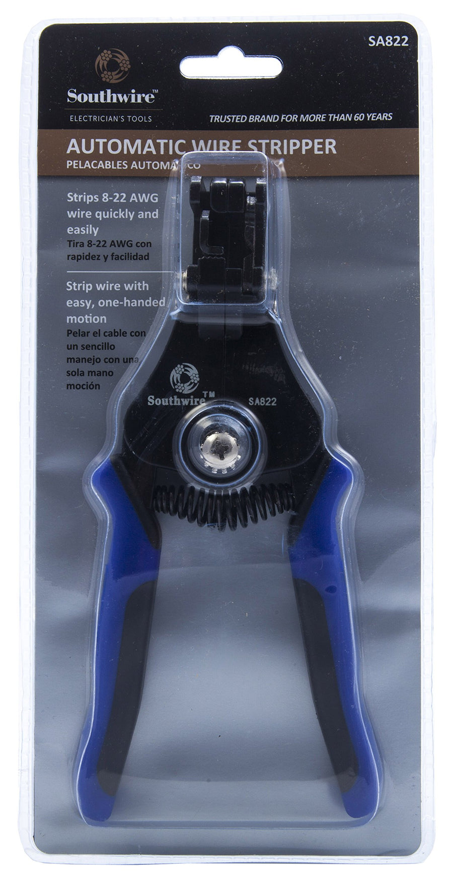 WIRE STRIPPER; Southwire AUTOMATIC 8-22 AWG -58278640