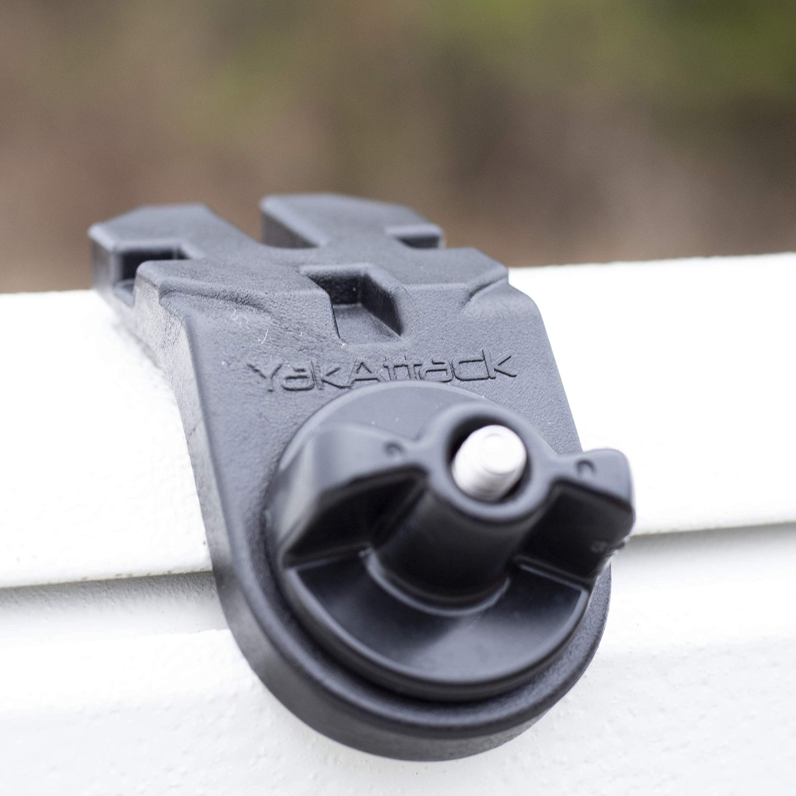 YakAttack Track Adapter Turnkey – 60° Mount | Fits Polar Kraft, Smoker Craft IGTS, and GatorTail Boat Track Systems | Mount Rod Holders, Fish Finders, Cup Holders & More | Made in USA