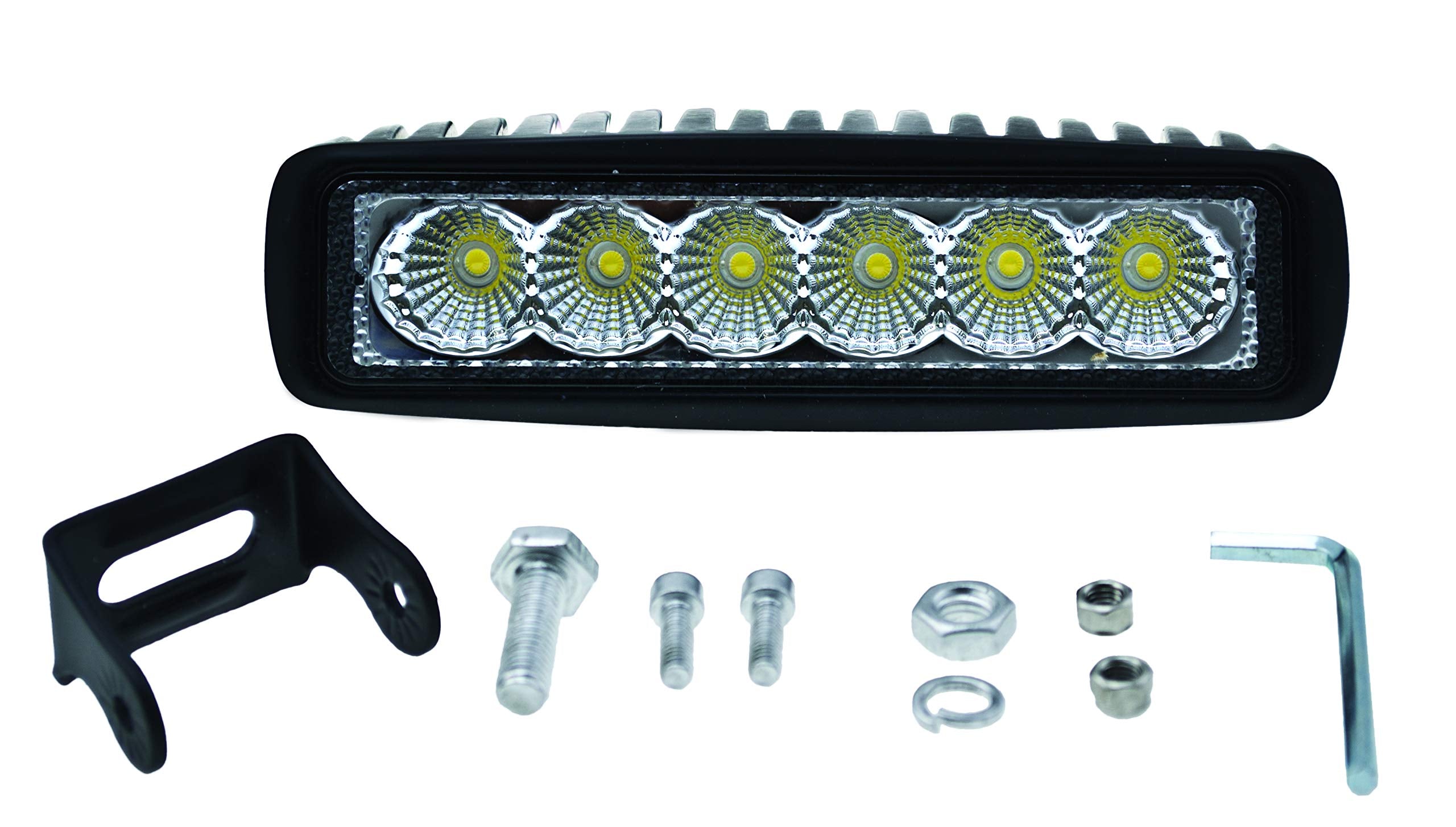 ValueFit HELLA 357203001 Mini Light Bar (6 LED, Flood Beam)