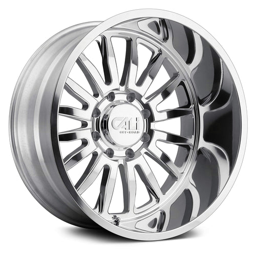 SUMMIT CALI OFF-ROAD Polished Wheel with Painted (0 x 10. inches /6 x 135 mm, 0 mm Offset)