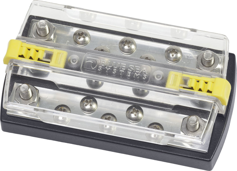 DualBus Plus Blue Sea 2722 1/434; Stud, 5 x 10 - 32 Screw Terminal