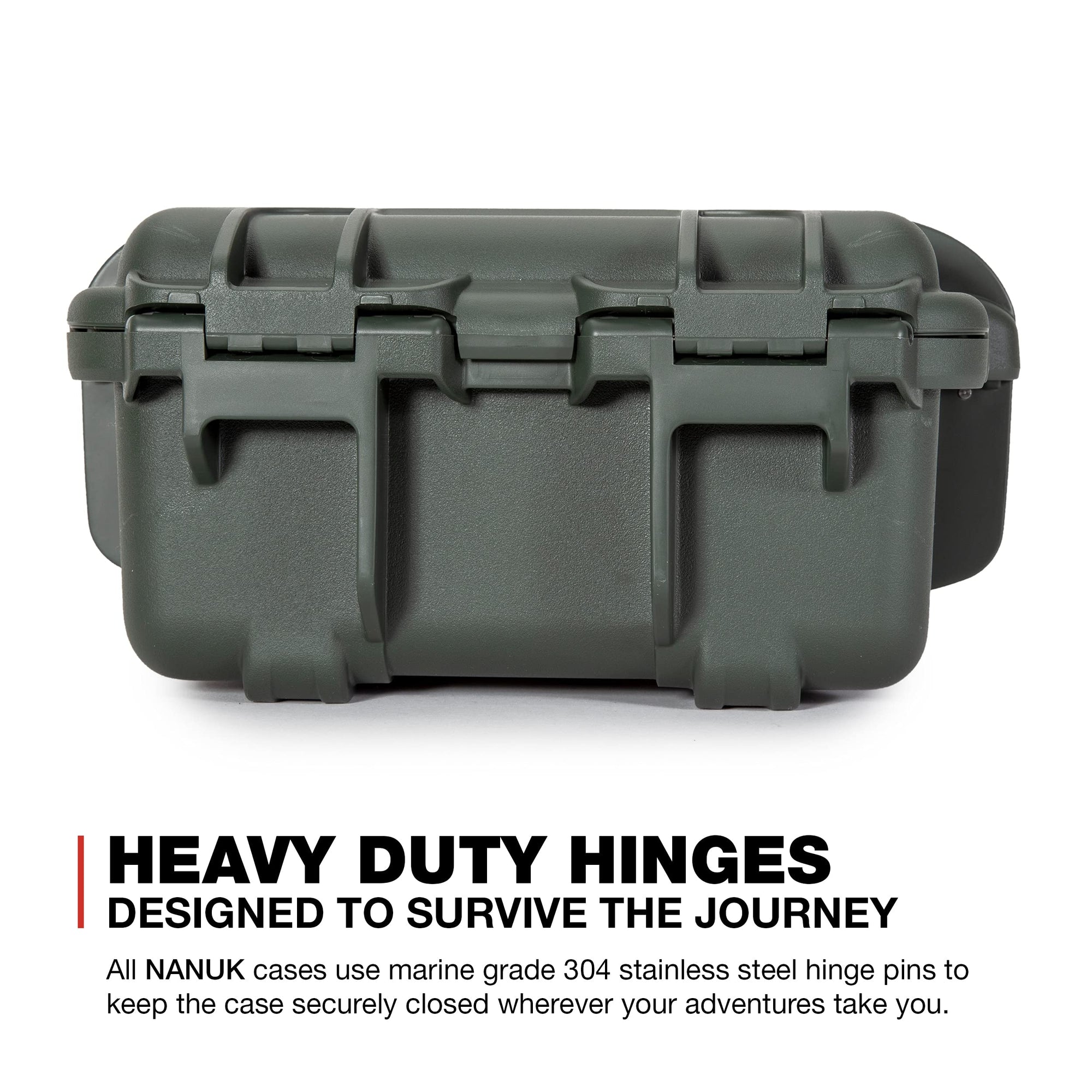 Waterproof Nanuk 905 Hard Case with Foam Insert - Olive (905-1006)