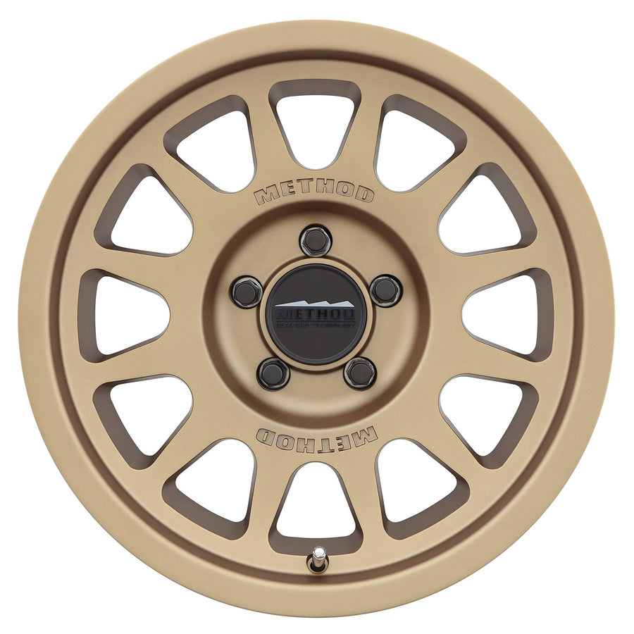 Method Bronze 703 Race Wheels 15x7" 5x100", 15mm offset 4.6" Backspace, MR70357051915