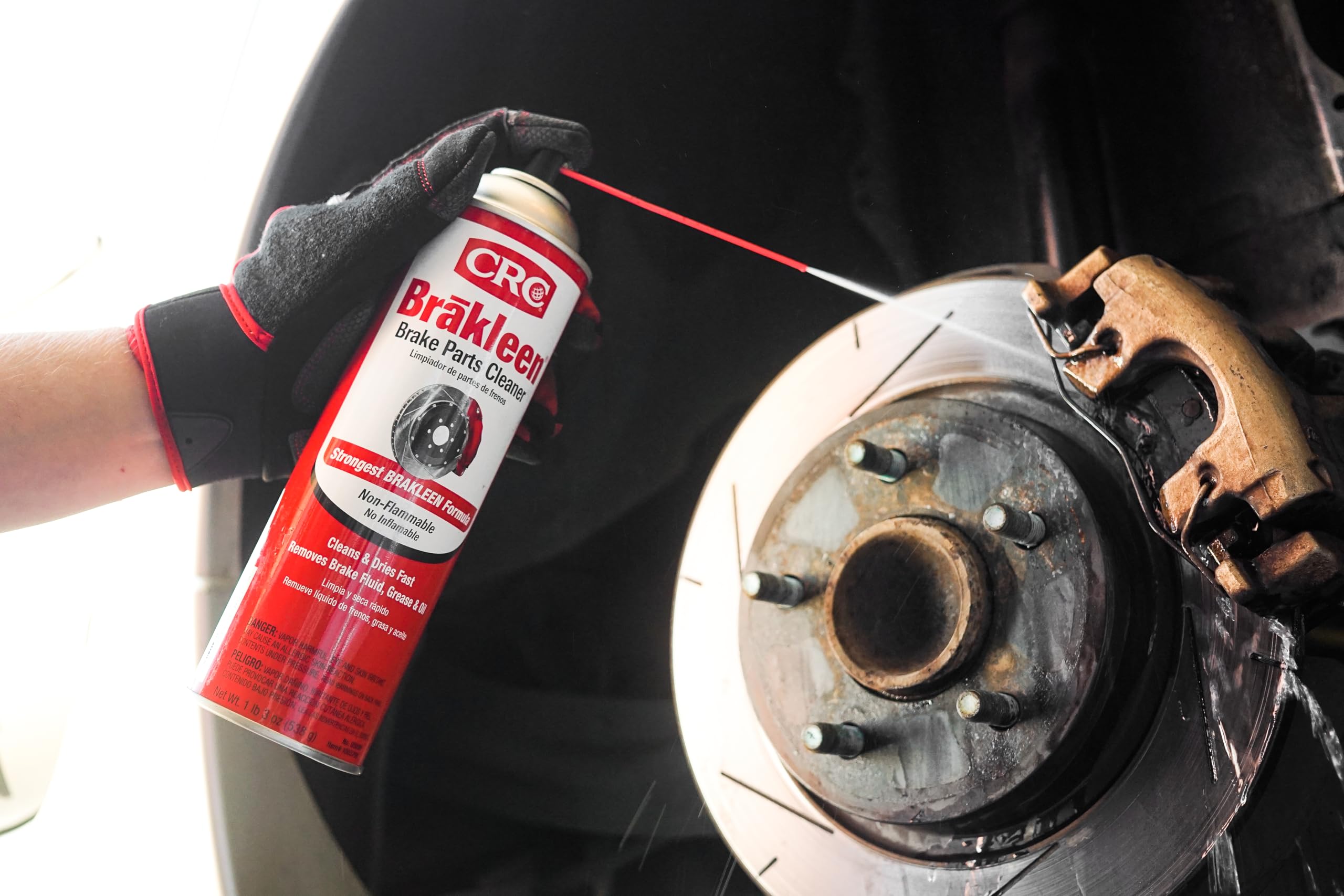Brake Parts Cleaner CRC BRAKLEEN - Non-Flammable -1lb 3 Oz (05089)