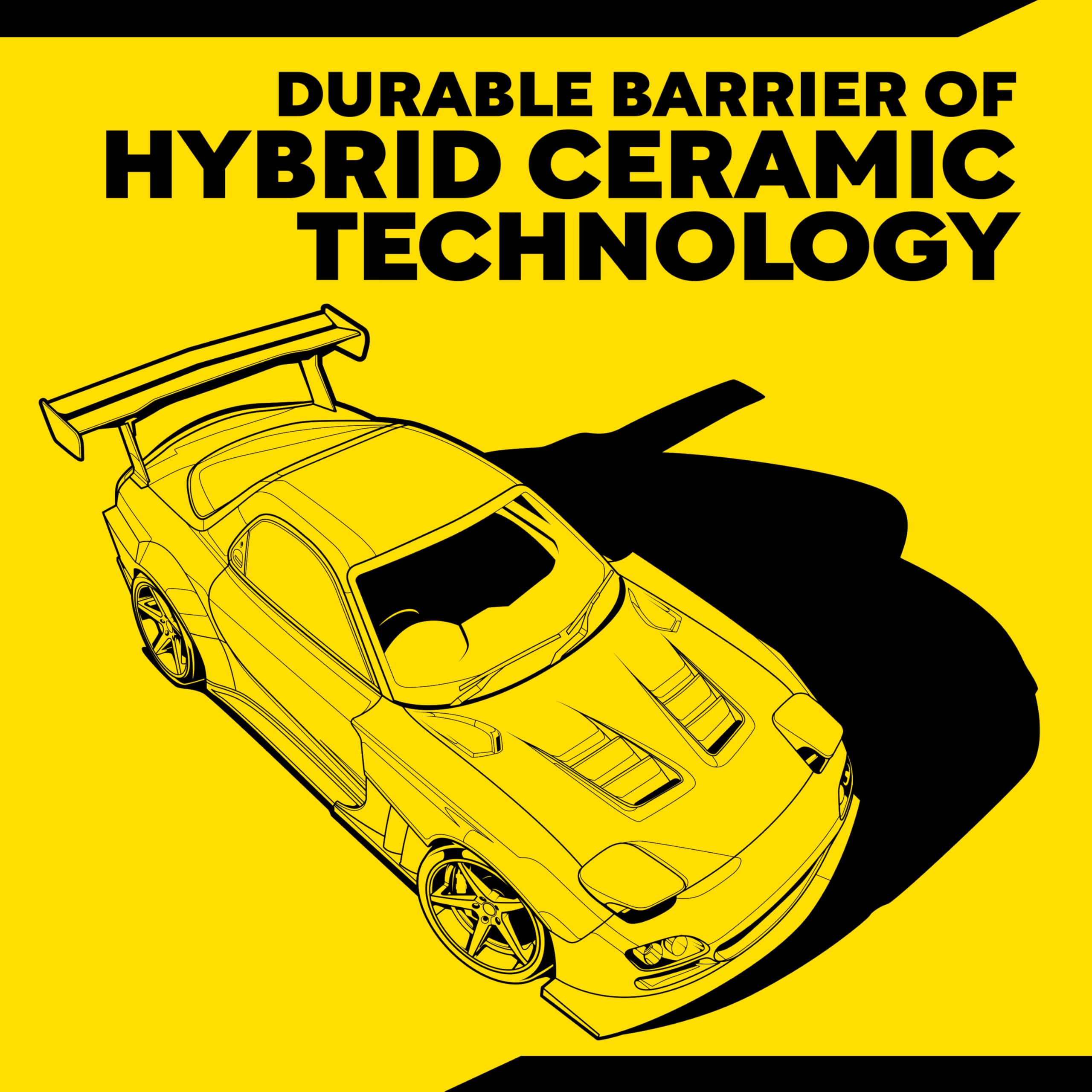 Hybrid Ceramic Wax Meguiar's, Easy-to-Use Spray Wax for Car Detailing with the Superior Protective Power of Advanced SiO2 Hybrid Barrier Technology, 26 Oz Spray Bottle