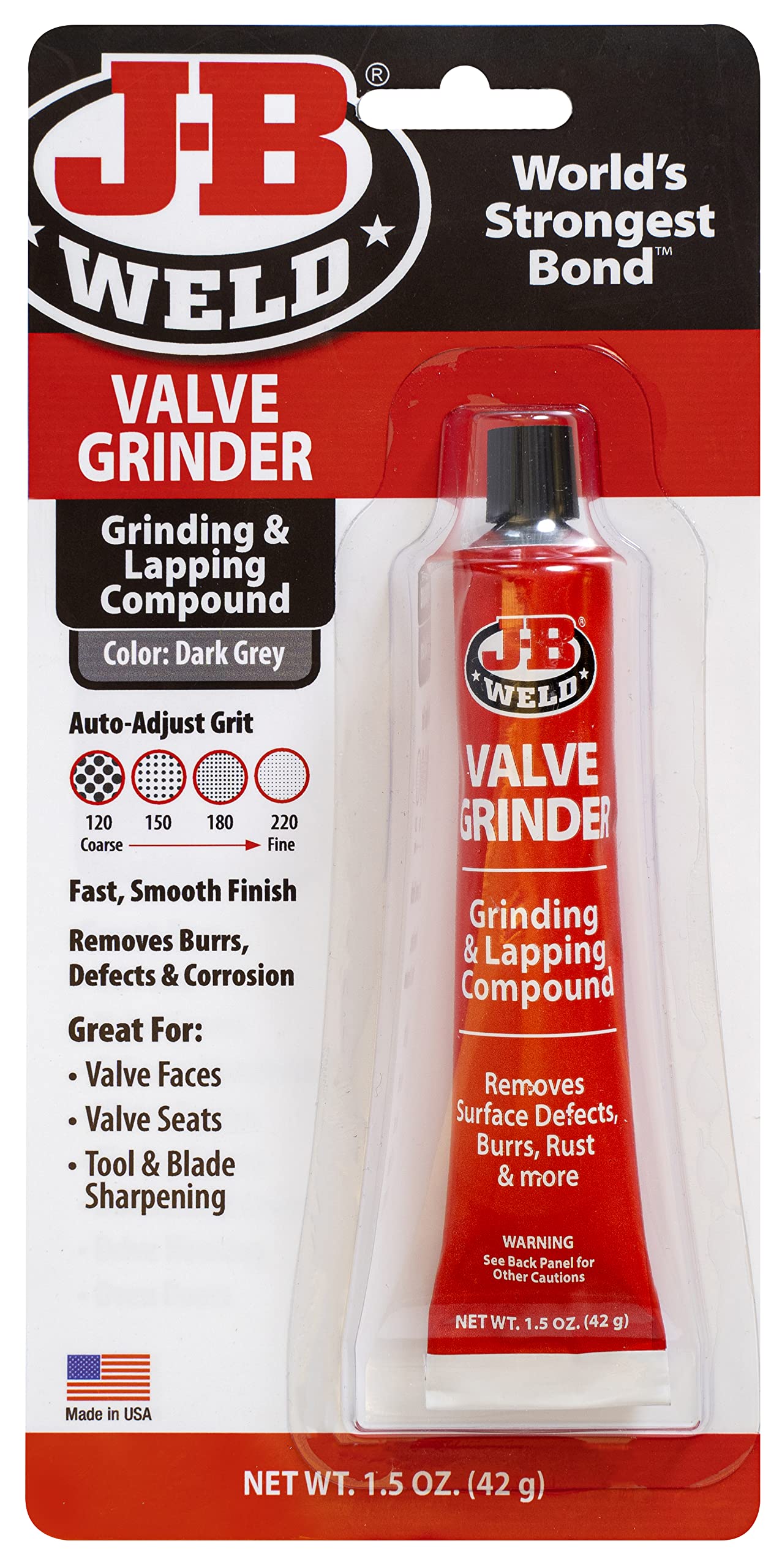 Valve Grinding Compound J-B Weld Carded 1.5 oz.