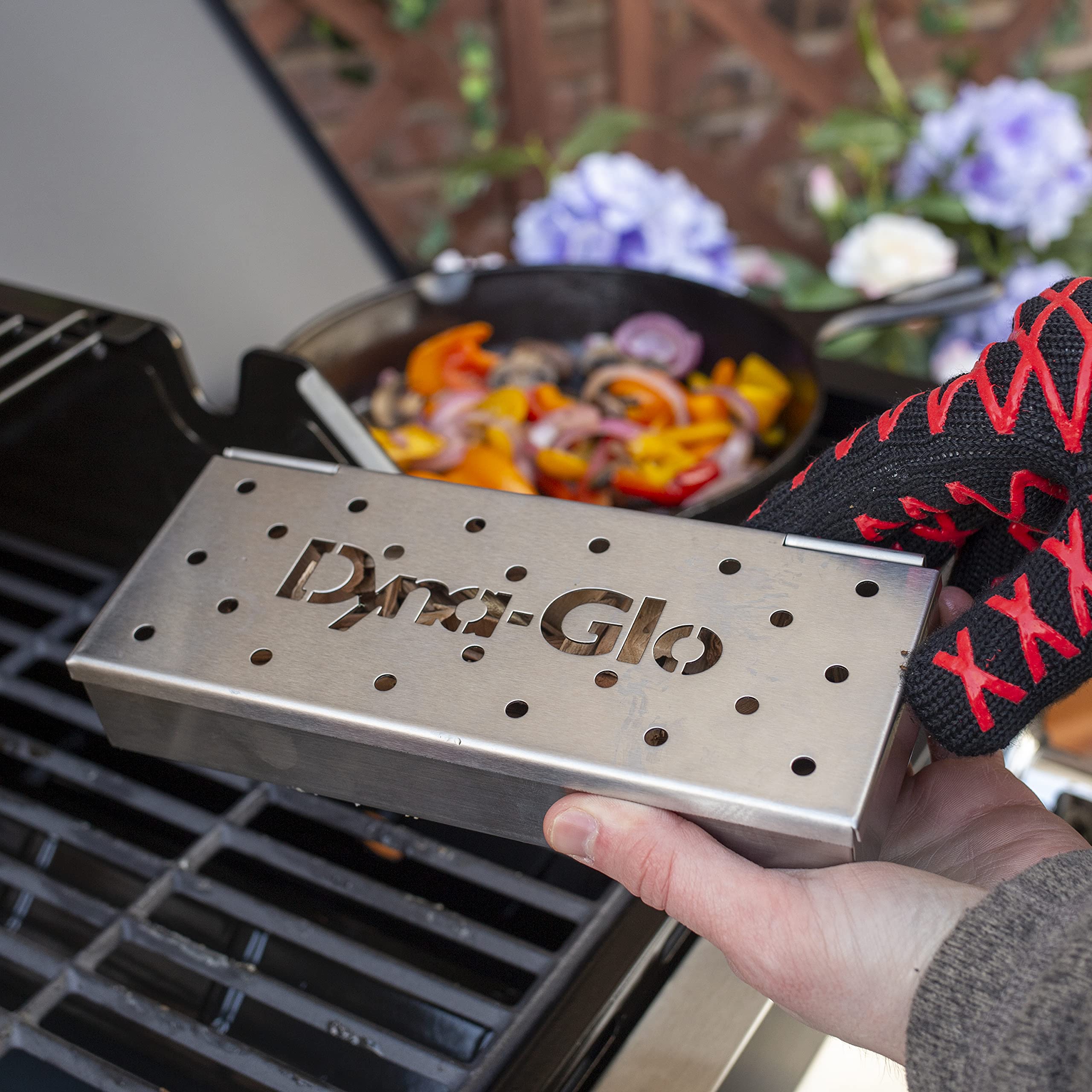Stainless Steel Hinged Smoker Box