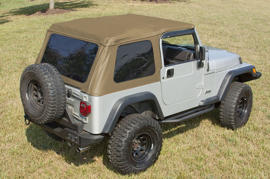 XHD Soft Top, Bowless, Rugged Ridge, Spice | 13750.37 | Fits 1997-2006 Jeep Wrangler TJ