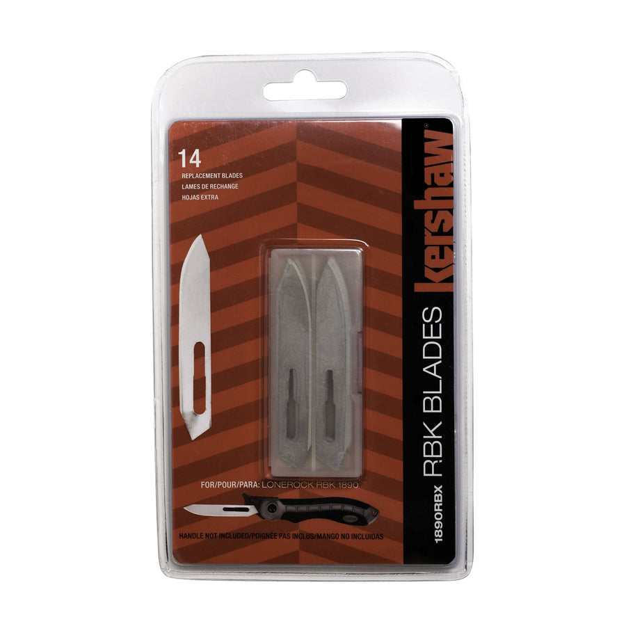 Kershaw RBK Lonerock Replacement Blades (14 Pack) 1890RB
