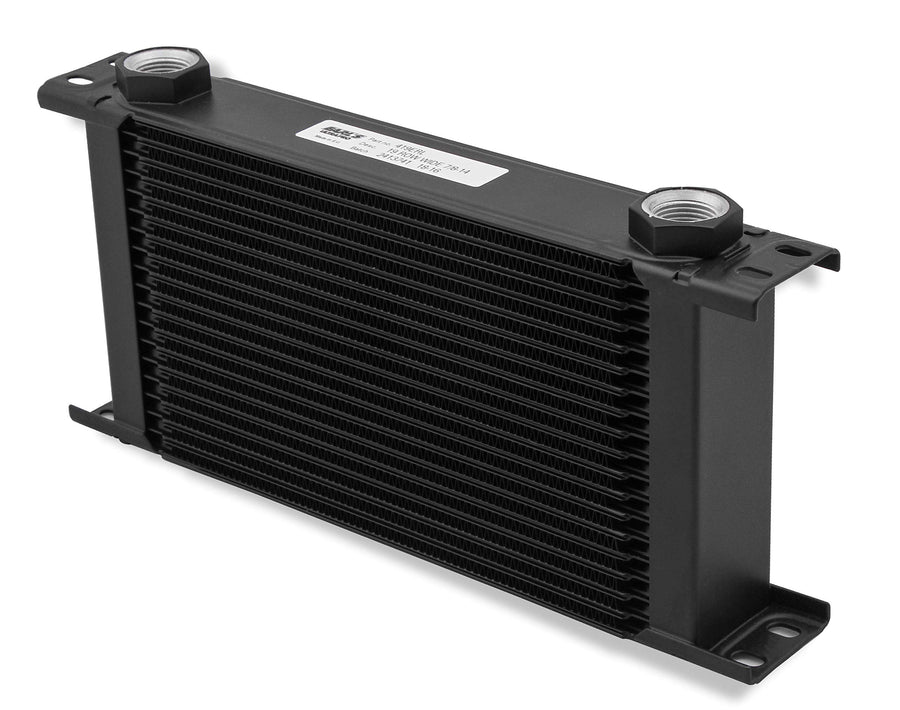 UltraPro Earl's 419ERL Oil Cooler - Black - 19 Rows - Wide Cooler - 10 O-Ring Boss Female Ports
