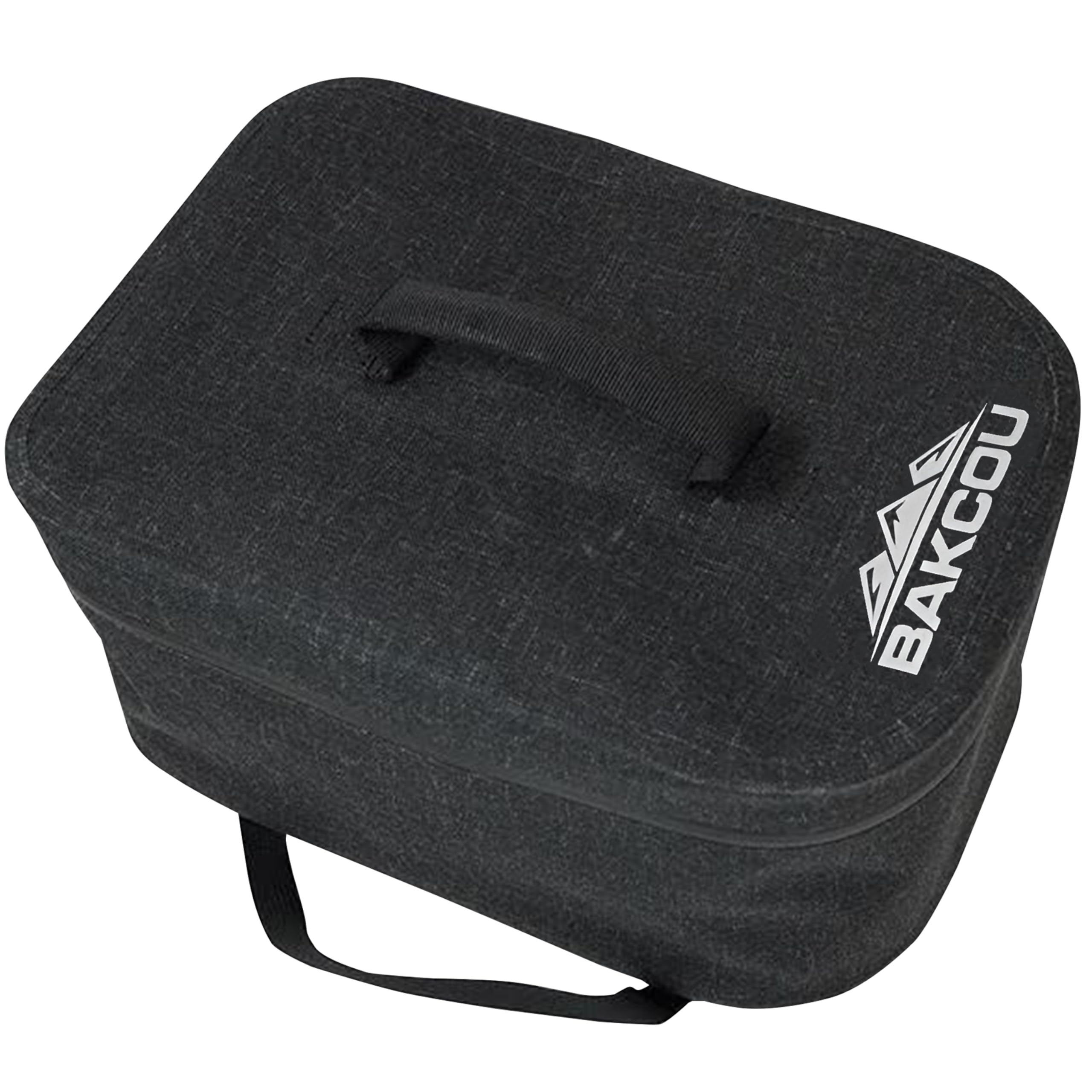 Small Bakcou Top Pannier Bag with 4 Quick Clamps - Waterproof, Tight Zipper, Internal Straps for Battery, Rain Gear - Repair Kit, 12x8x6.5 Inches
