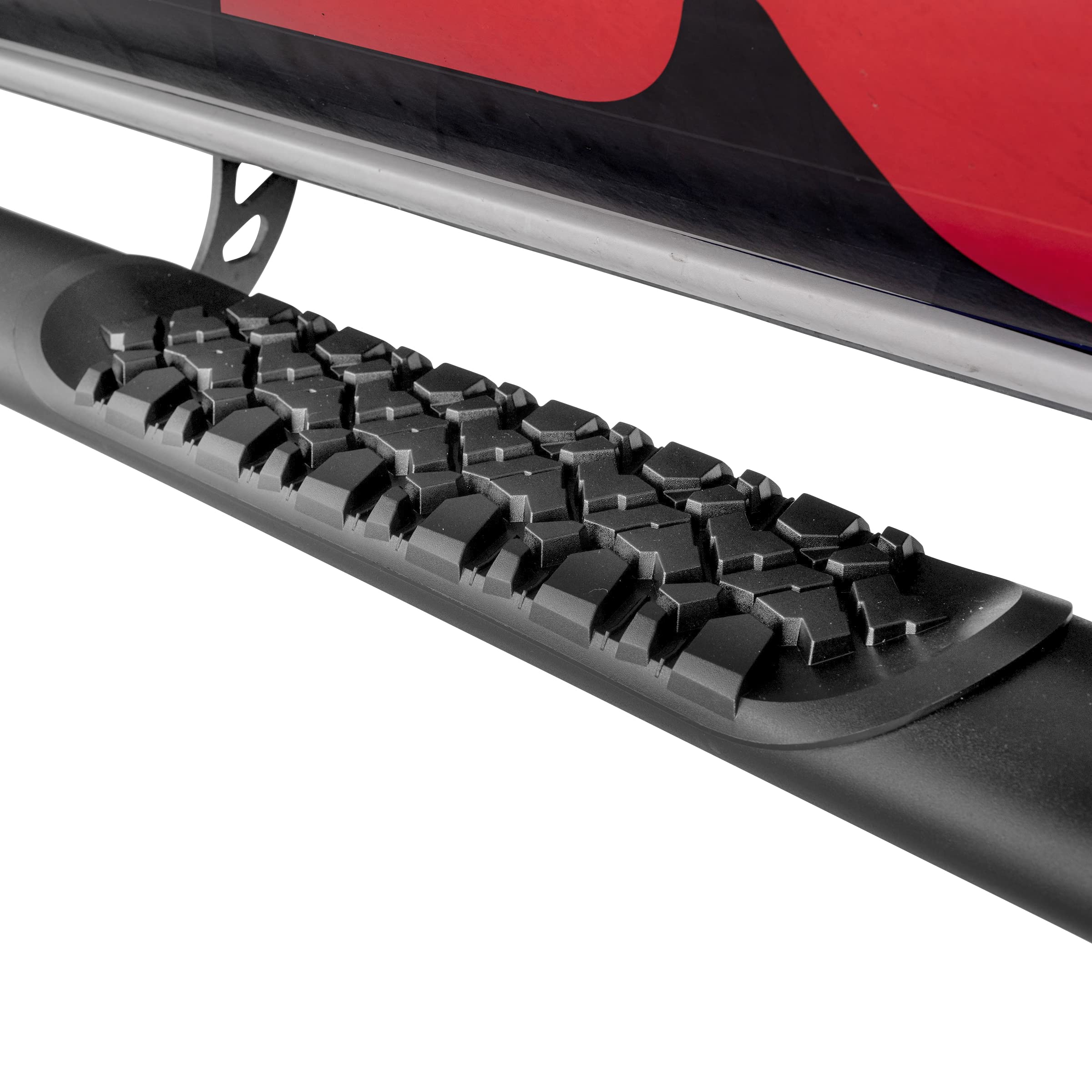 V-Series V3 Go Rhino 5" Side Steps & Mounting Brackets | Aluminium, Textured Black | V3443974T | Fits 2023-2024 Toyota Sequoia