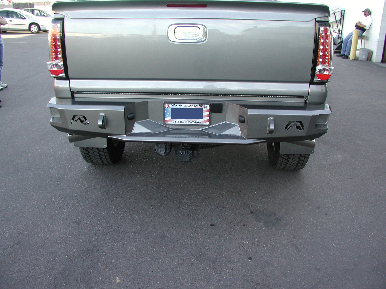 Rear Fab Fours CH99W1250B Bumper